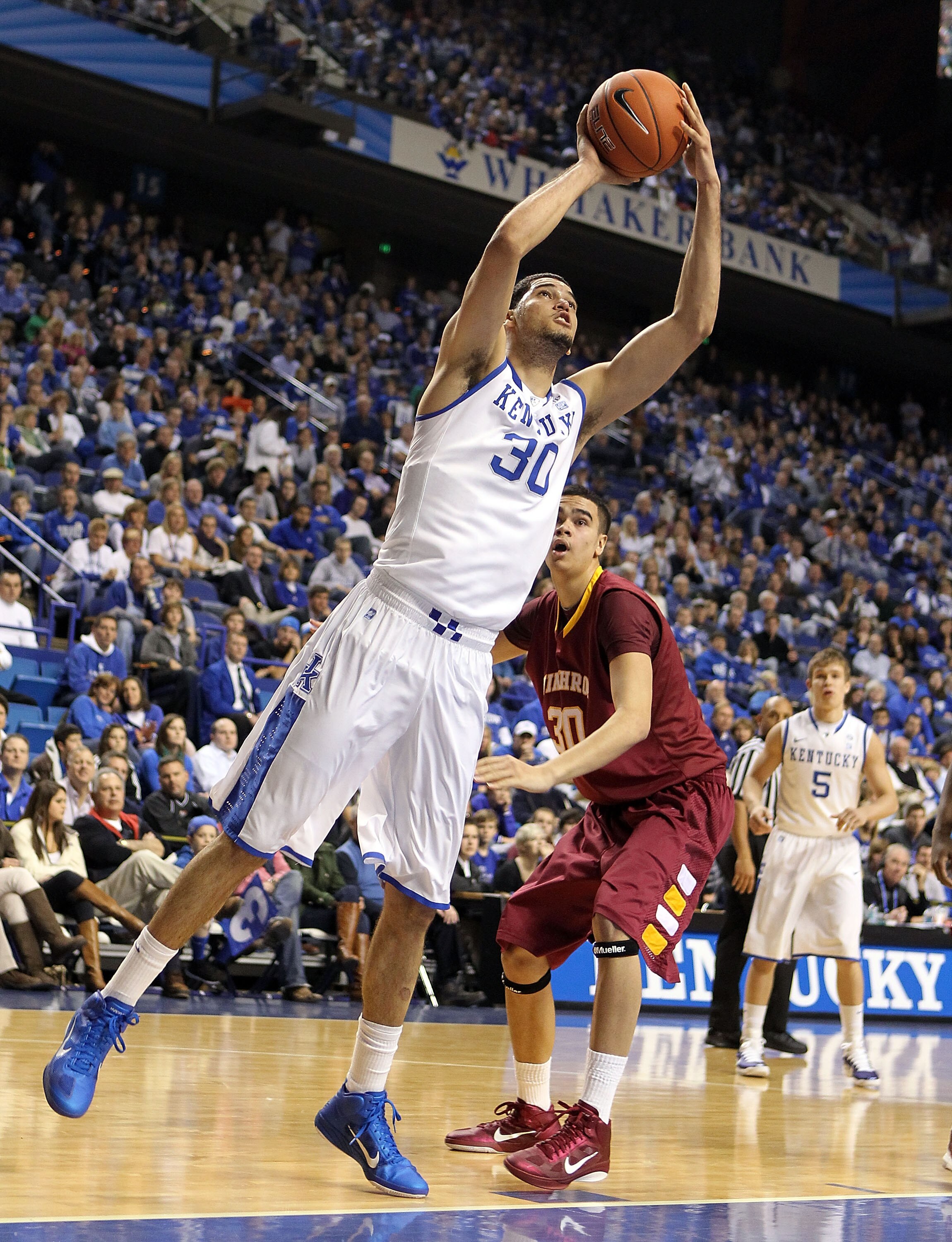LEXINGTON, KY - DECEMBER 22:  Eloy Vargas #30 of the Kentucky Wildcats shoots the ball during the game against the Winthrop Eagles on December 22, 2010 in Lexington, Kentucky.  Kentucky won 89-52.  (Photo by Andy Lyons/Getty Images)