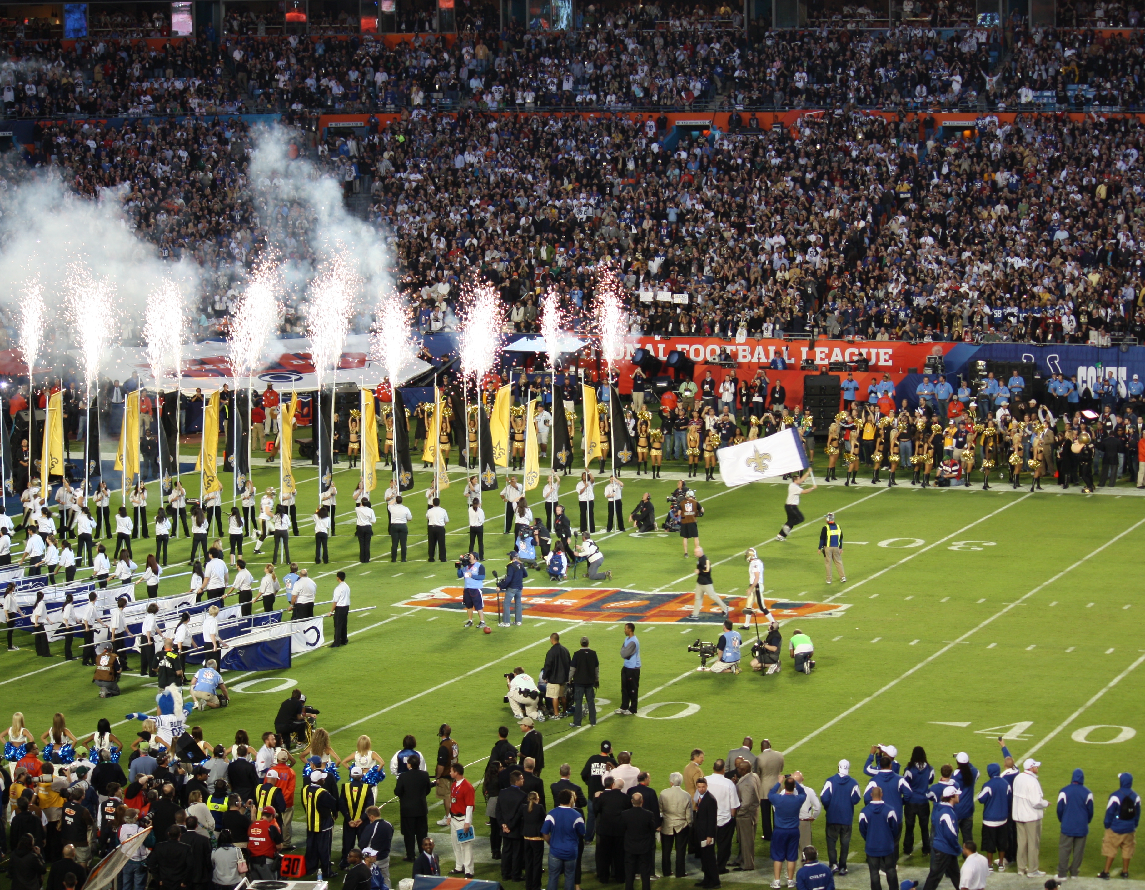 Saints Mic'd Up in Super Bowl XLIV, Best of Sound FX, 50 Years of Glory