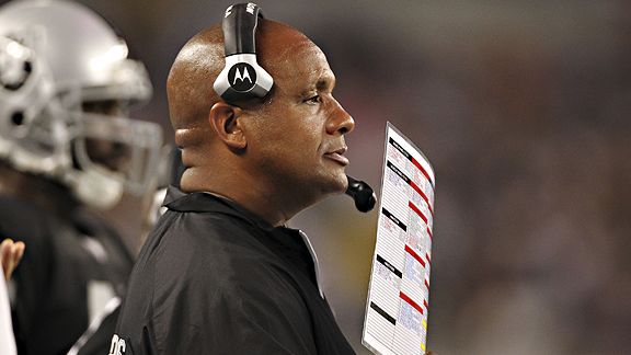 Hue Jackson says Al Davis offered him Raiders GM job in 2009 