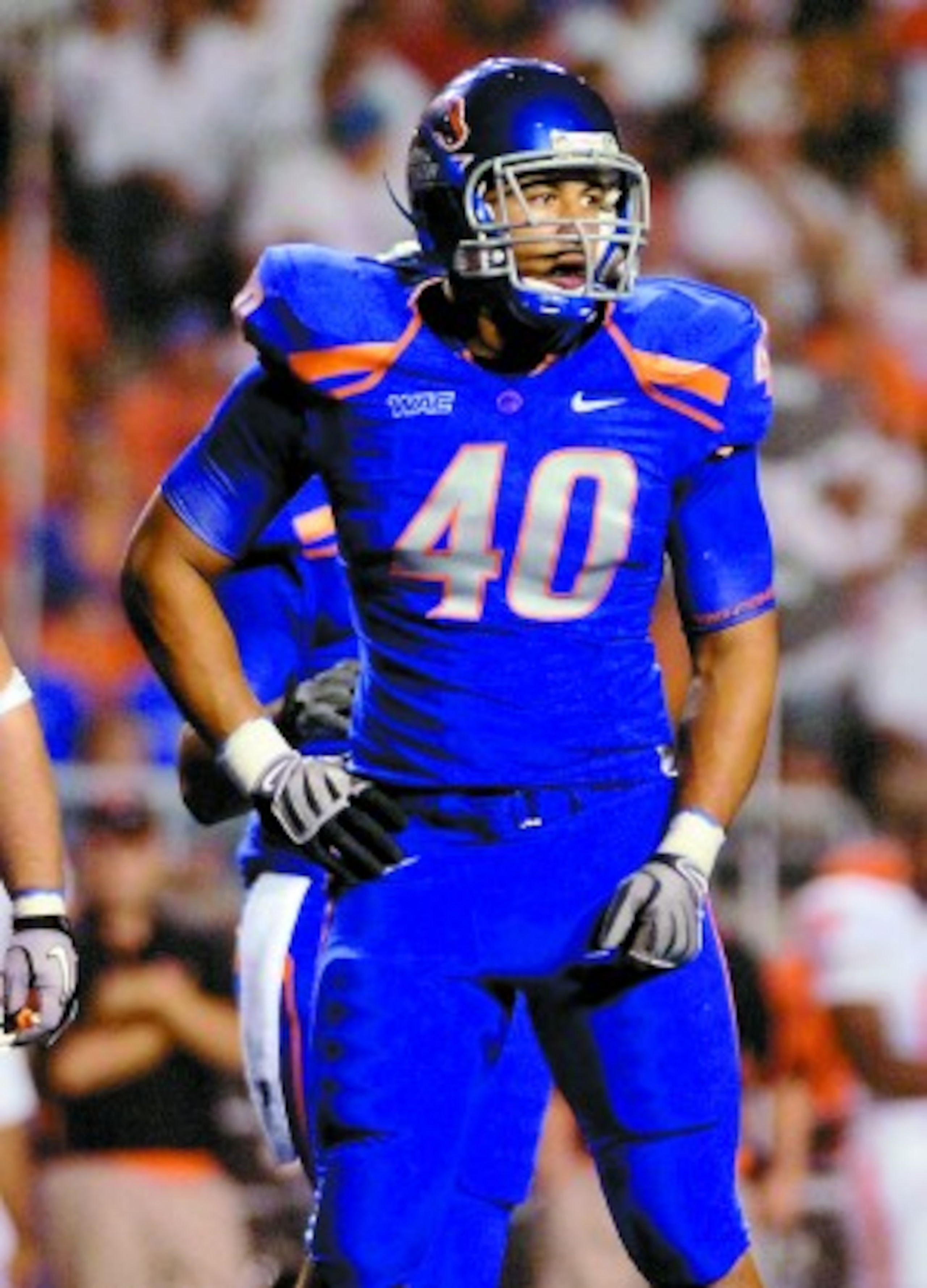 Boise State DE Tyrone Crawford is preparing for a big senior season in 2011 Boise State DE Tyrone Crawford is preparing for a big senior season in 2011