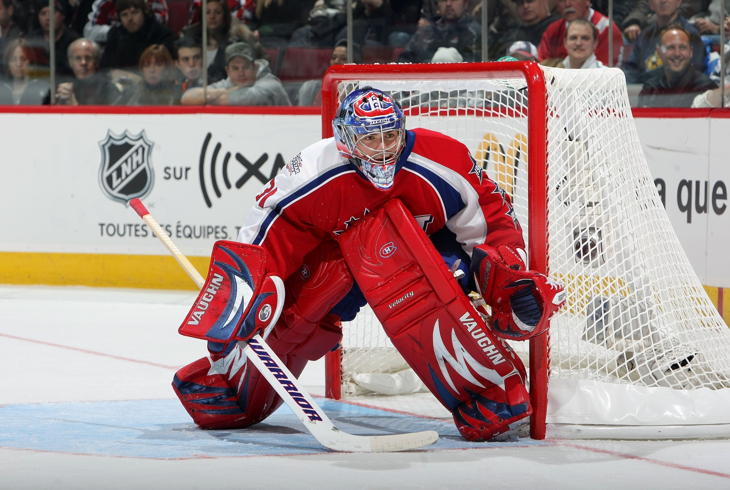 MONTREAL - JANUARY 25:  Goaltender Carey Price #31 of the Eastern Conference All-Stars looks to make a save during the 2009 NHL All-Star game at the Bell Centre on January 25, 2009 in Montreal, Canada. (Photo by Dave Sandford/Getty Images)