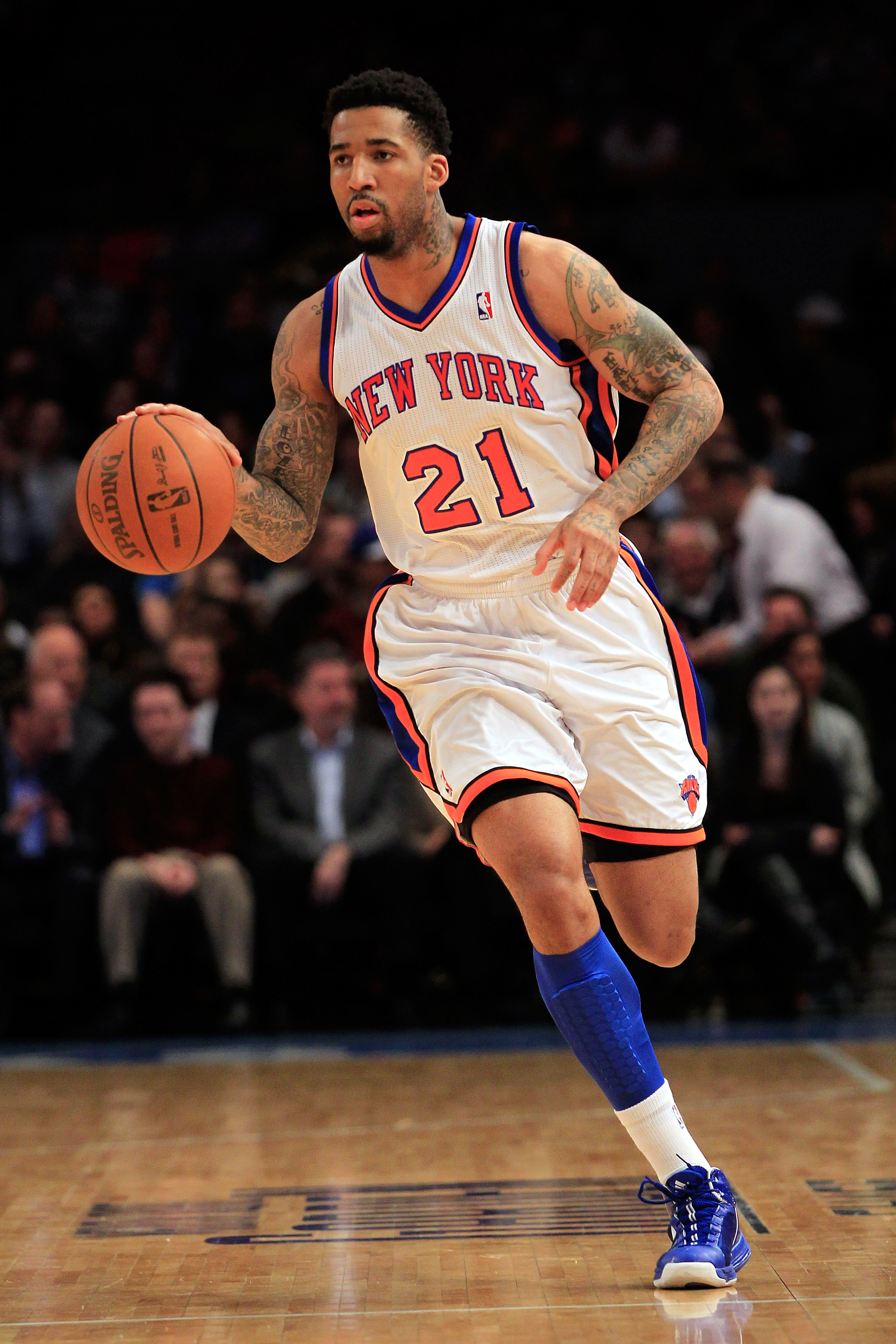 Charlotte Bobcats' Chris Douglas-Roberts shoots during the fourth quarter  of an NBA basketball game against the New York Knicks Friday, Jan. 24, 2014,  at Madison Square Garden in New York. The Knicks