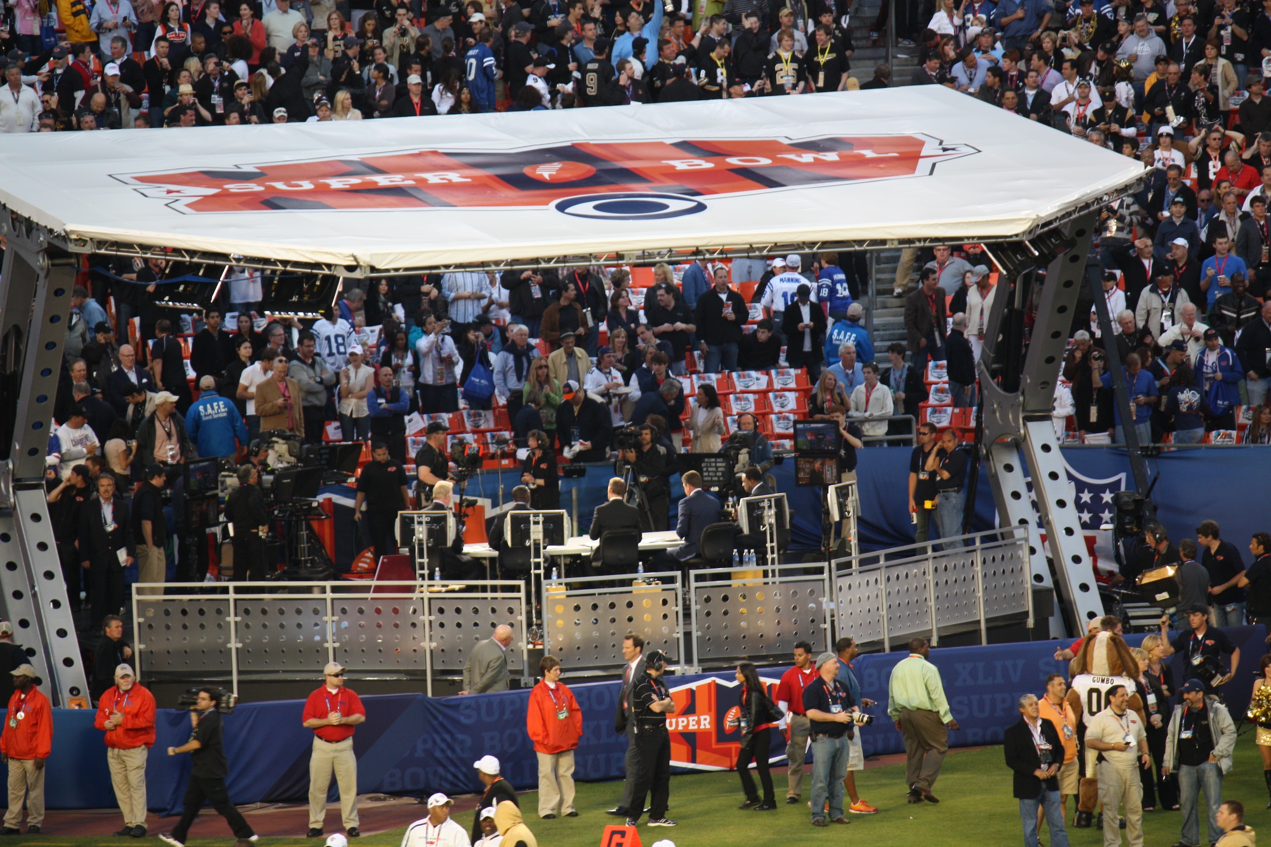 CBS Broadcast Booth