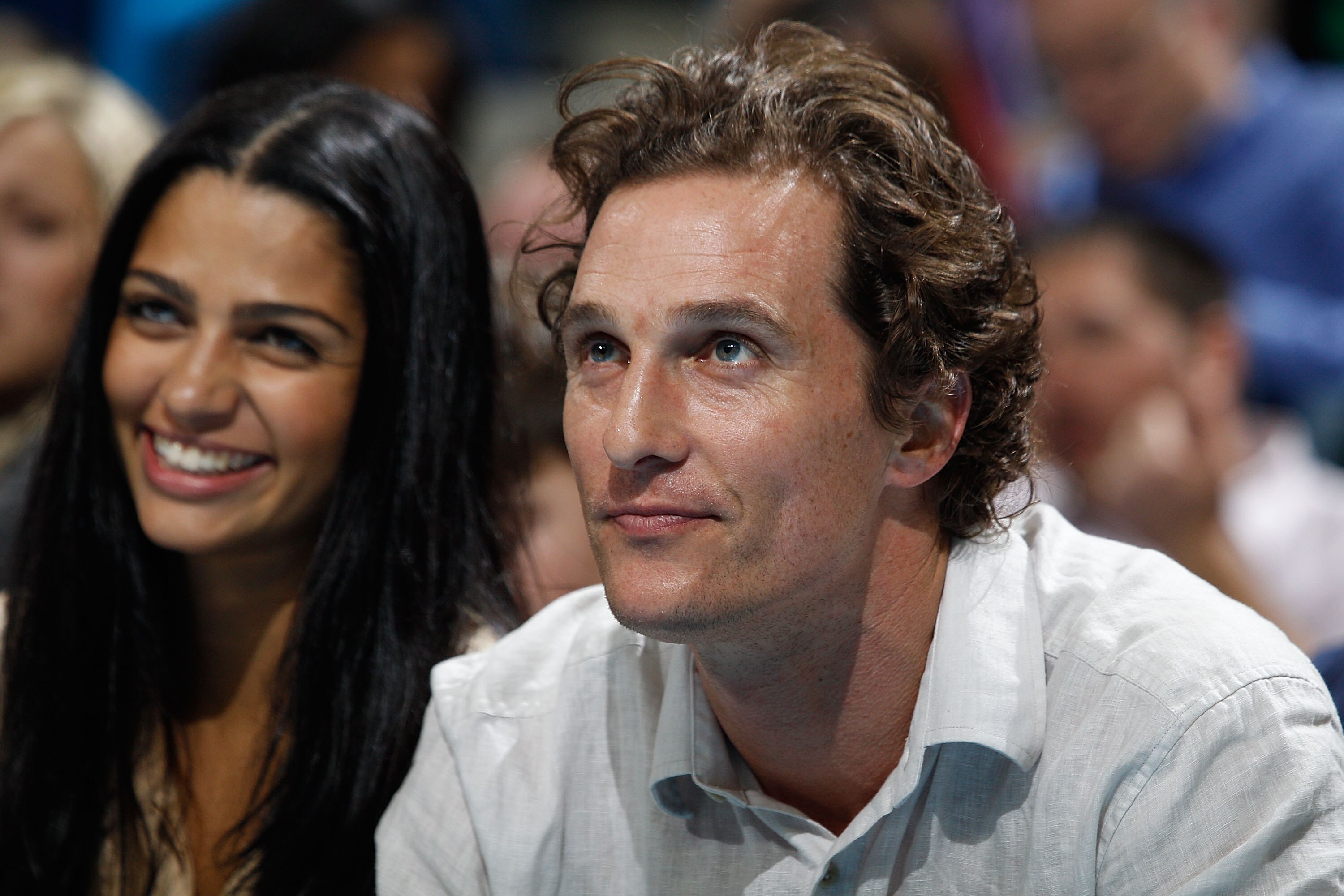 NEW ORLEANS, LA - DECEMBER 15:  Actor Matthew McConaughey watches as the New Orleans Hornets take on the Sacramento Kings on December 15, 2010 at the New Orleans Arena in New Orleans, Louisiana.of the Sacramento Kings of the New Orleans Hornets  at the Ne