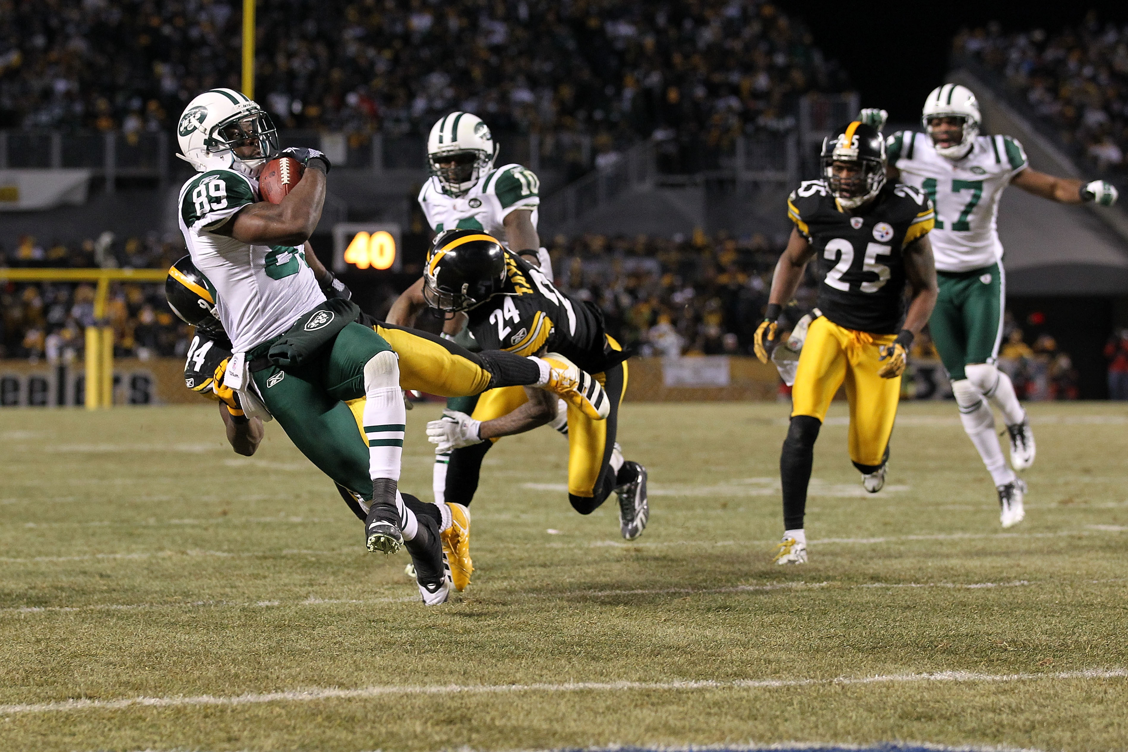 2010 AFC Championship - Jets @ Steelers 1st Half 