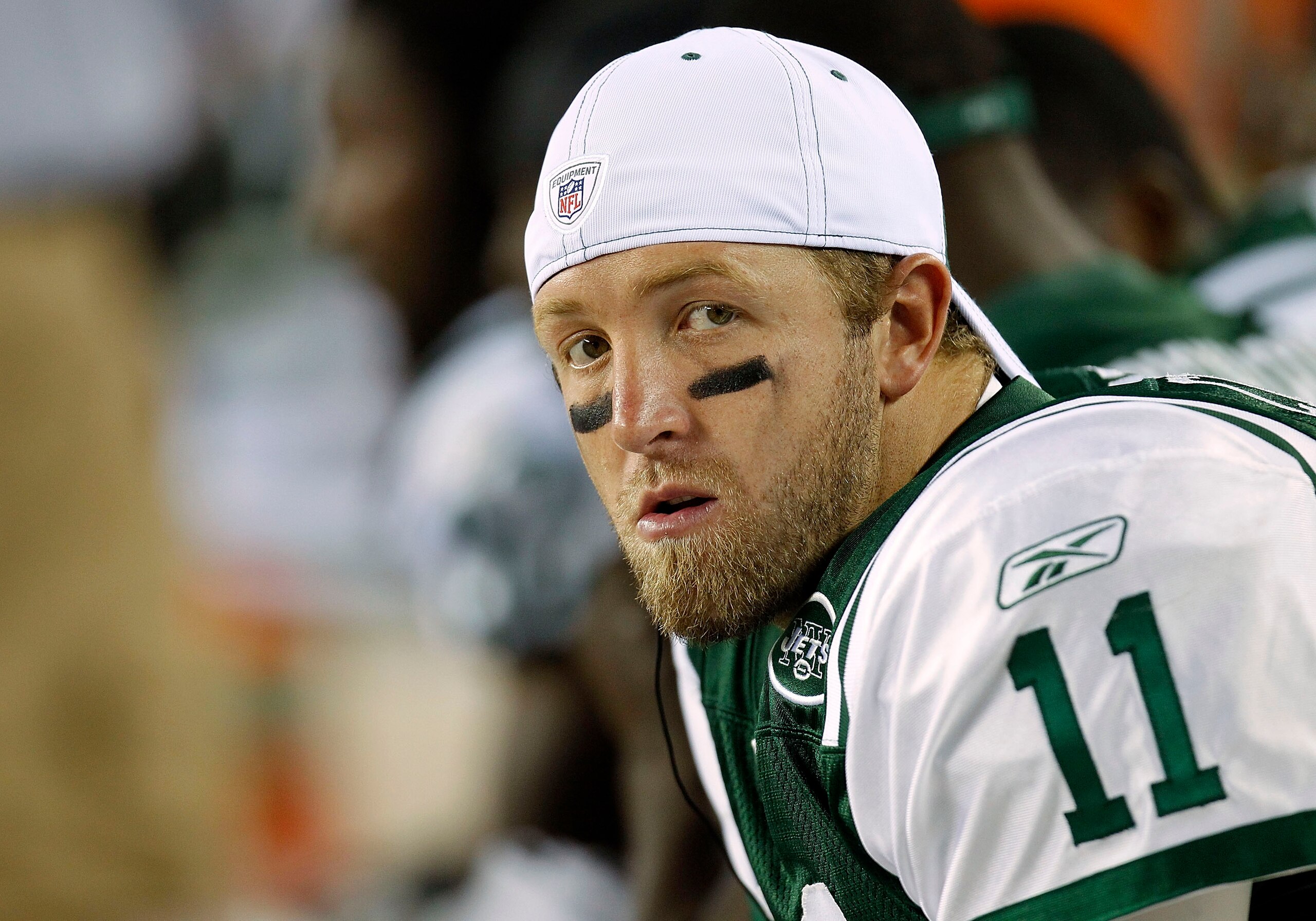 PHILADELPHIA - SEPTEMBER 02: Kellen Clemens #11 of the New York Jets during a preseason game against the Philadelphia Eagles at Lincoln Financial Field on September 2, 2010 in Philadelphia, Pennsylvania. (Photo by Jeff Zelevansky/Getty Images) PHILADELPHIA - SEPTEMBER 02: Kellen Clemens #11 of the New York Jets during a preseason game against the Philadelphia Eagles at Lincoln Financial Field on September 2, 2010 in Philadelphia, Pennsylvania. (Photo by Jeff Zelevansky/Getty Images)