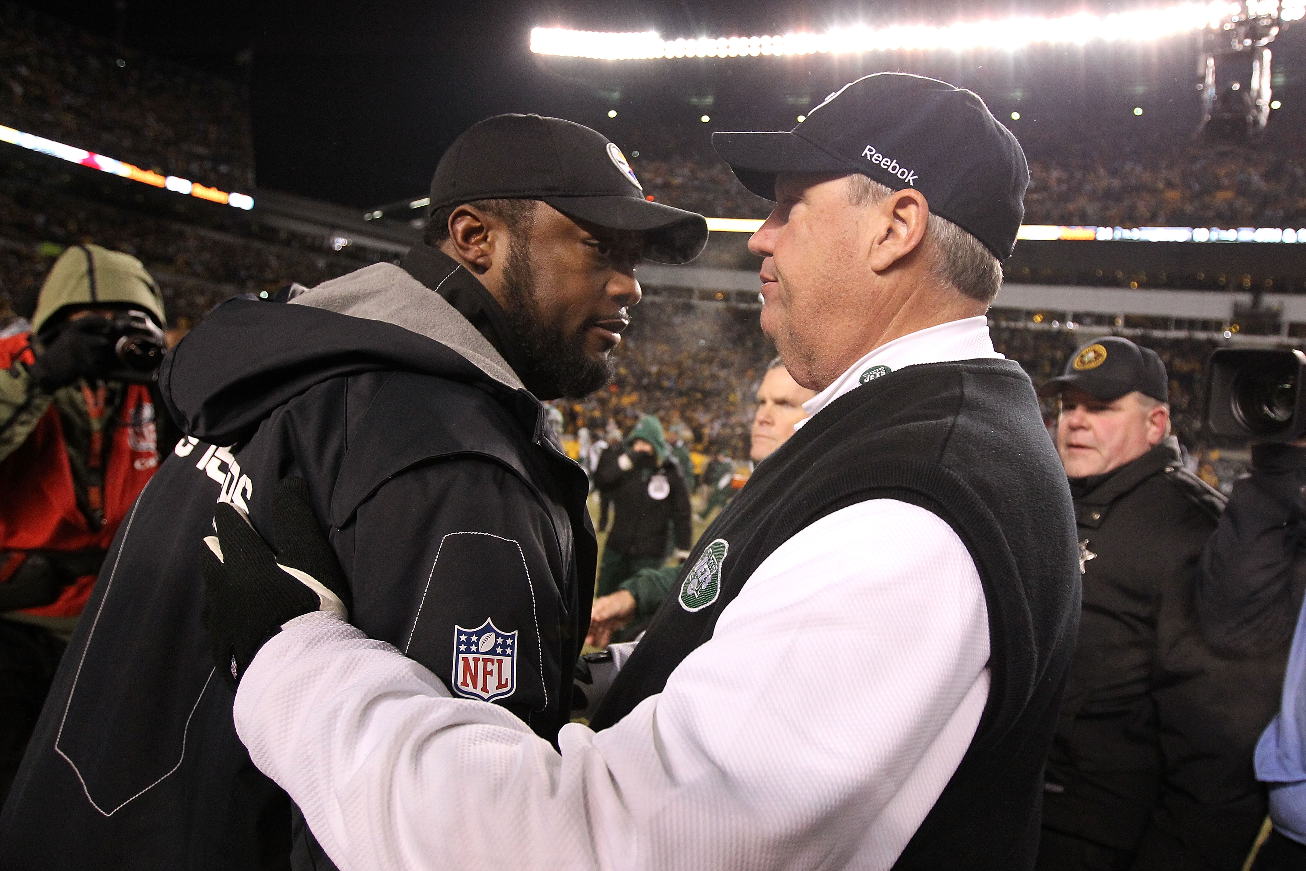 New York Jets COACHES-2 Green Fitted Hat by Reebok