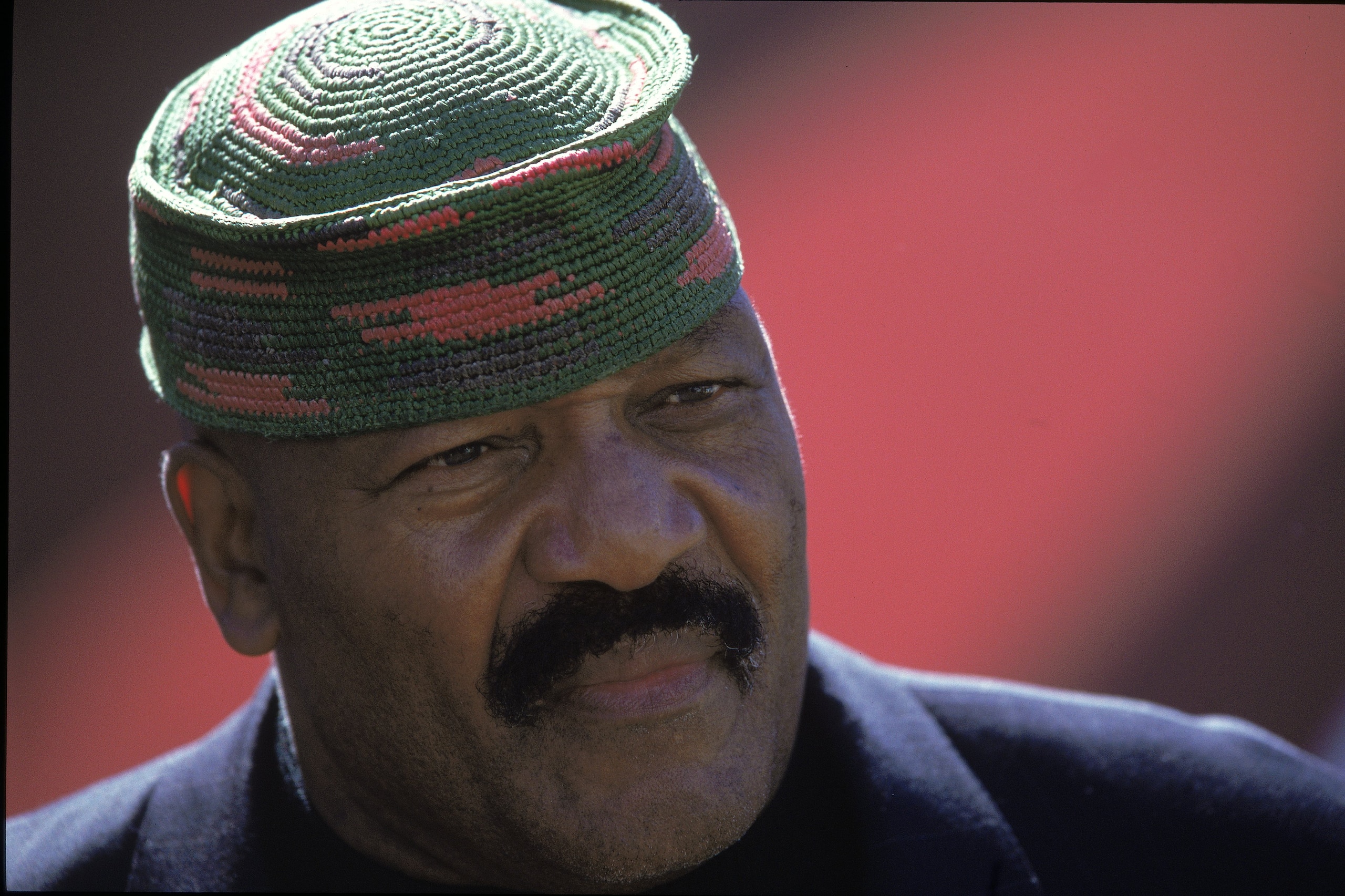 17 Sep 2000: A close-up of celebrity Jim Brown watching the game between the Cleveland Browns and the Pittsburgh Steelers at the Cleveland Brown Stadium in Cleveland, Ohio. The Browns defeated the Steelers 23-20.Mandatory Credit: Harry How /Allsport 17 Sep 2000: A close-up of celebrity Jim Brown watching the game between the Cleveland Browns and the Pittsburgh Steelers at the Cleveland Brown Stadium in Cleveland, Ohio. The Browns defeated the Steelers 23-20.Mandatory Credit: Harry How /Allsport