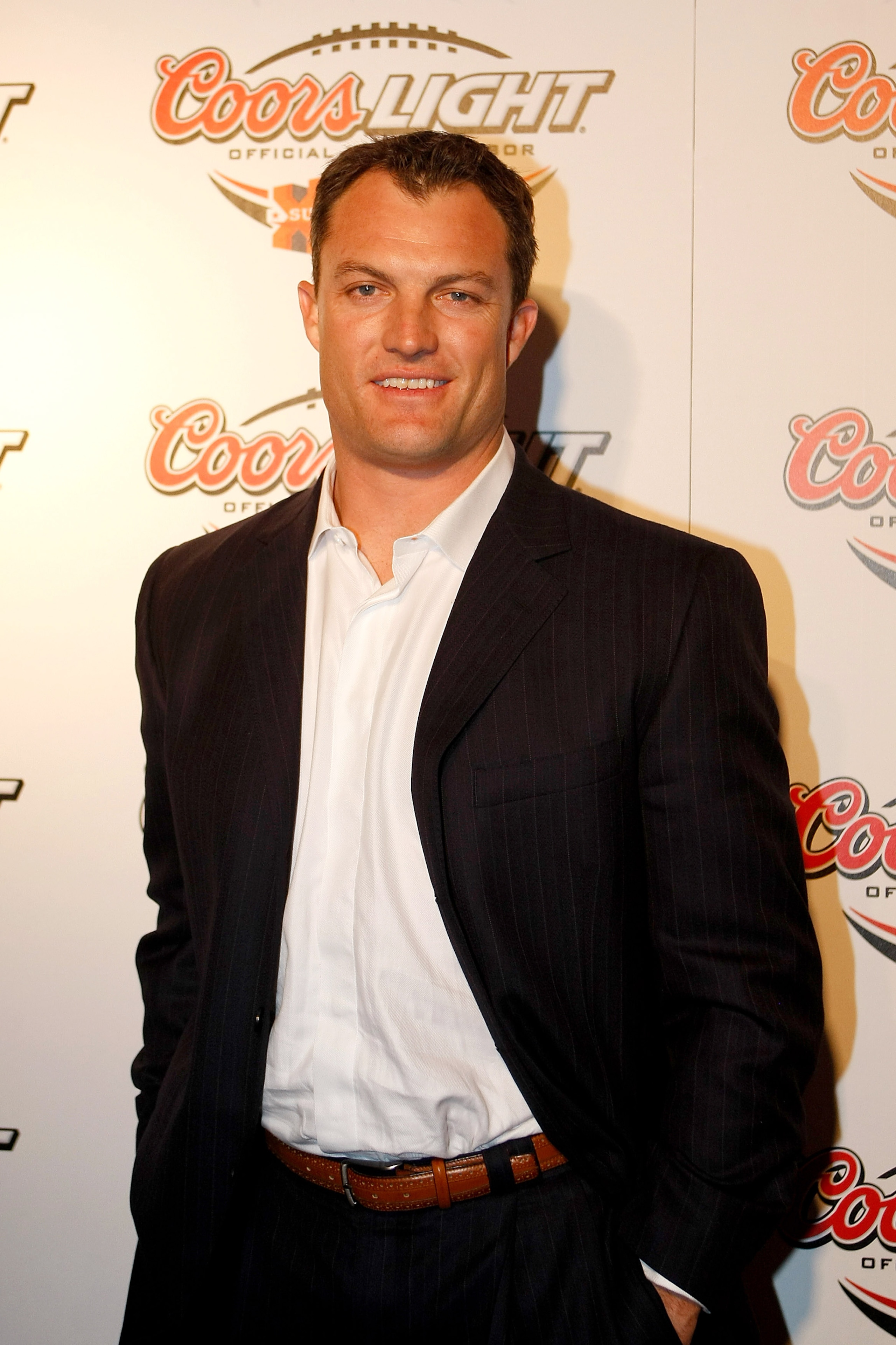 MIAMI - FEBRUARY 5: John Lynch arrives at the Coors Light Super Bowl Bash at the Mansion on February 5, 2010 in Miami, Florida. (Photo by Scott Boehm/Getty Images)