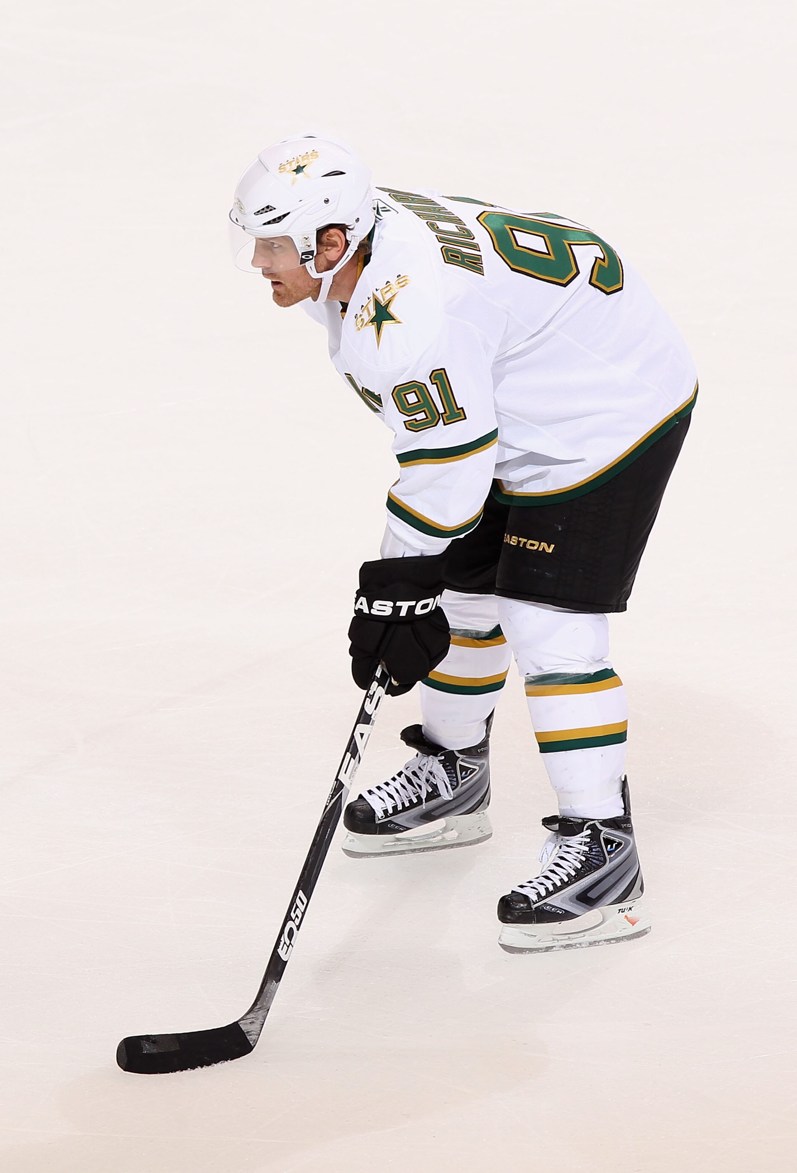 GLENDALE, AZ - DECEMBER 11:  Brad Richards #91 of the Dallas Stars during the NHL game against the Phoenix Coyotes at Jobing.com Arena on December 11, 2010 in Glendale, Arizona.  (Photo by Christian Petersen/Getty Images)
