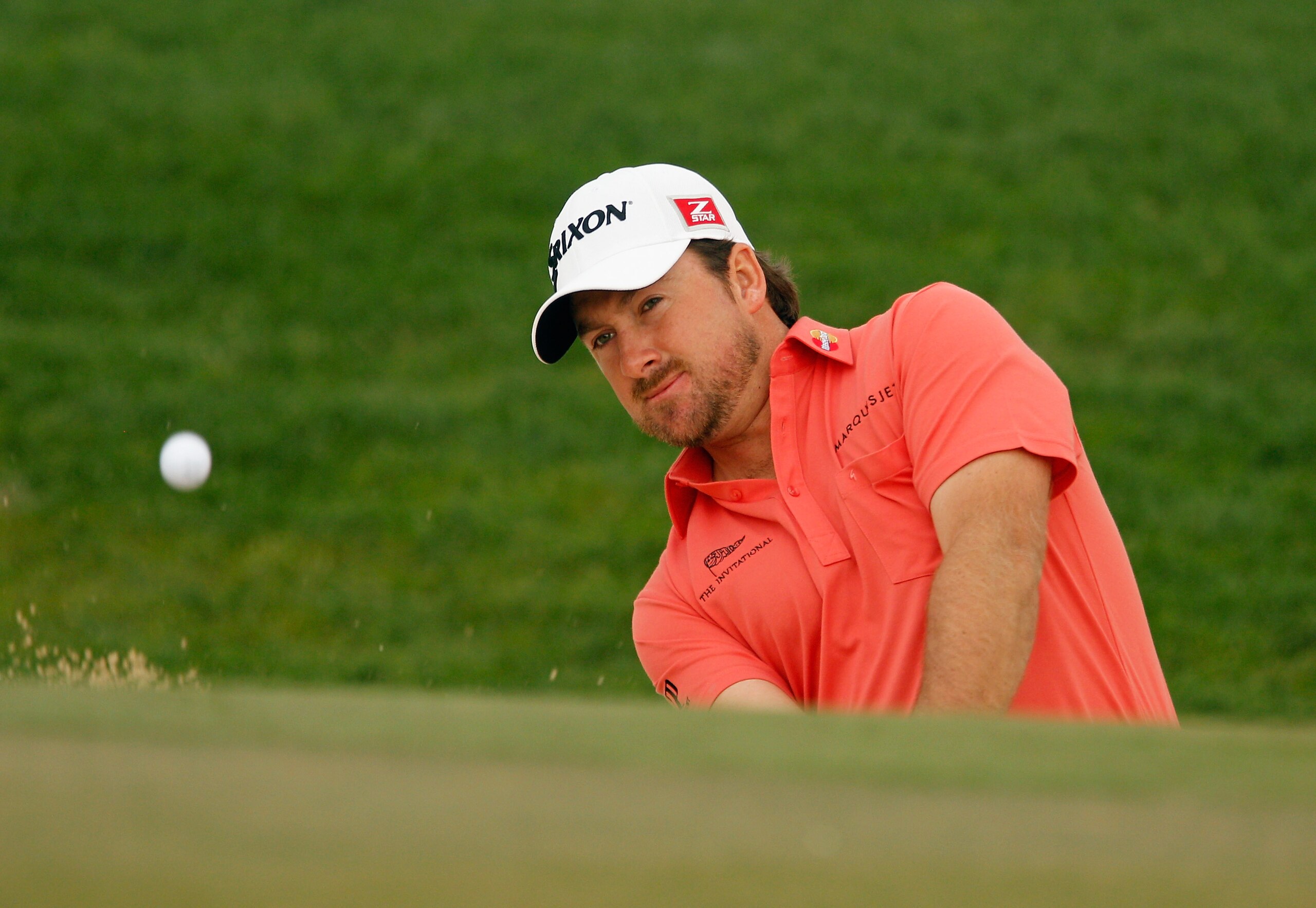 ABU DHABI, UNITED ARAB EMIRATES - JANUARY 19: Graeme McDowell of Northern Ireland hits a bunker shot during the pro-am prior to the start of the 2011 Abu Dhabi HSBC Golf Championship at the Abu Dhabi Golf Club on January 19, 2011 in Abu Dhabi, United Arab