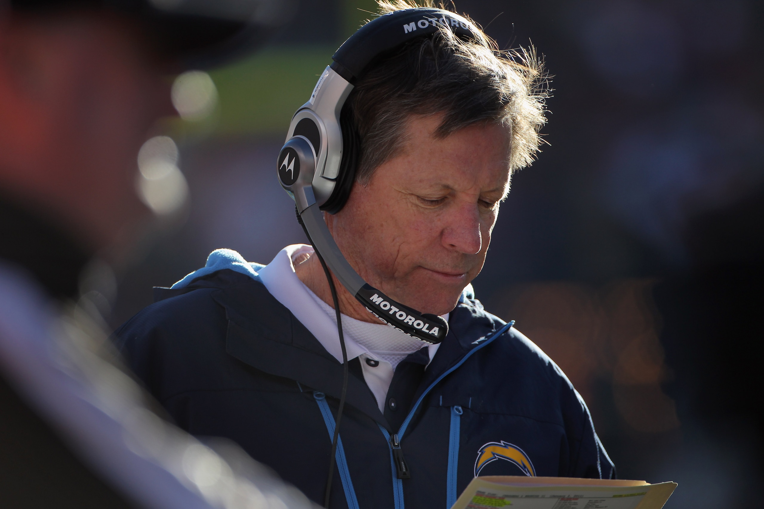 DENVER - JANUARY 02: Head coach Norv Turner of the San Diego Chargers leads his team against the Denver Broncos at INVESCO Field at Mile High on January 2, 2011 in Denver, Colorado. The Chargers defeated the Broncos 33-28. (Photo by Doug Pensinger/Getty DENVER - JANUARY 02: Head coach Norv Turner of the San Diego Chargers leads his team against the Denver Broncos at INVESCO Field at Mile High on January 2, 2011 in Denver, Colorado. The Chargers defeated the Broncos 33-28. (Photo by Doug Pensinger/Getty