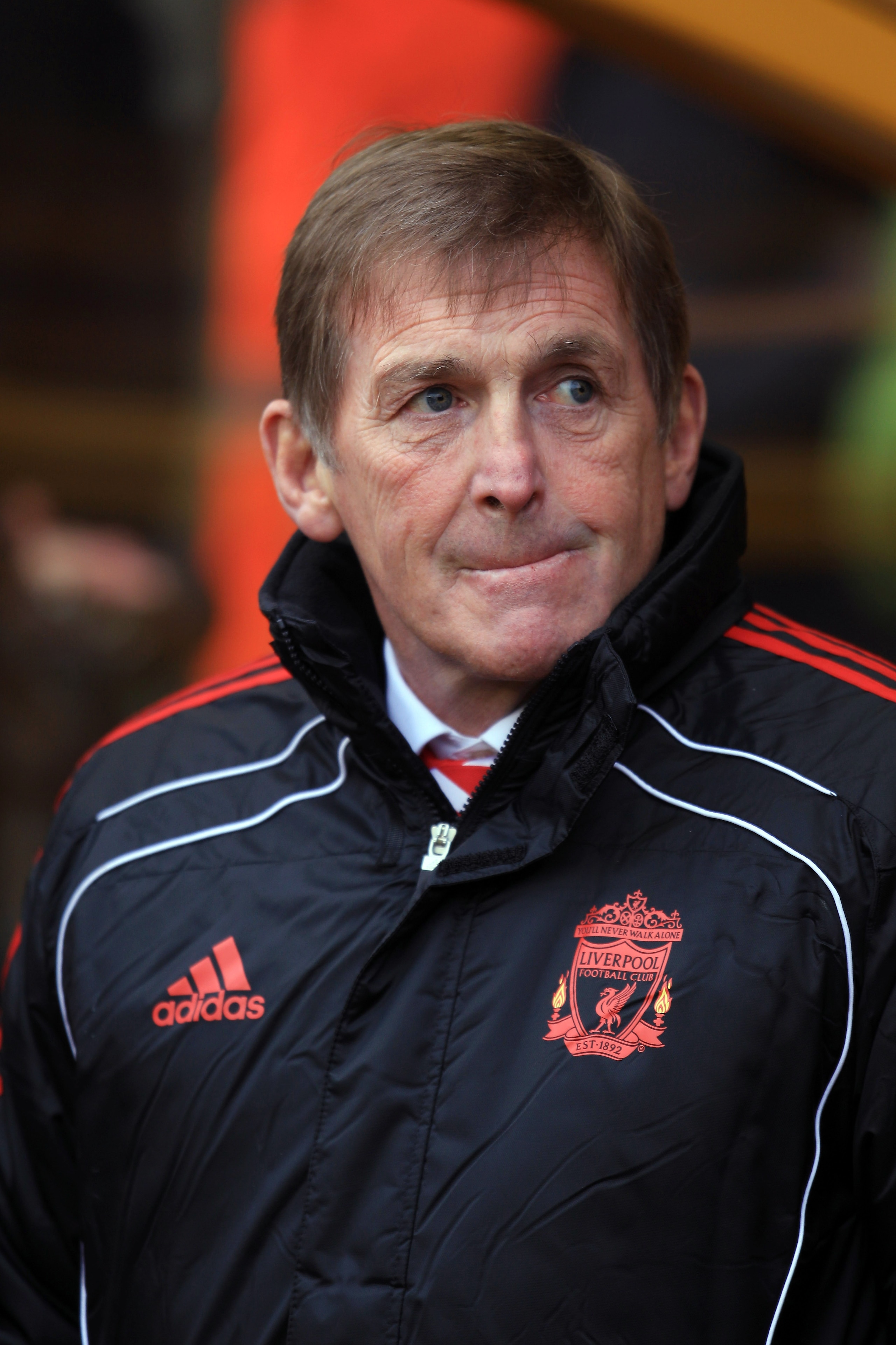 WOLVERHAMPTON, ENGLAND - JANUARY 22:  Liverpool manager Kenny Dalglish looks on during the Barclays Premier League match between Wolverhampton Wanderers and Liverpool at Molineux on January 22, 2011 in Wolverhampton, England.  (Photo by Mark Thompson/Gett