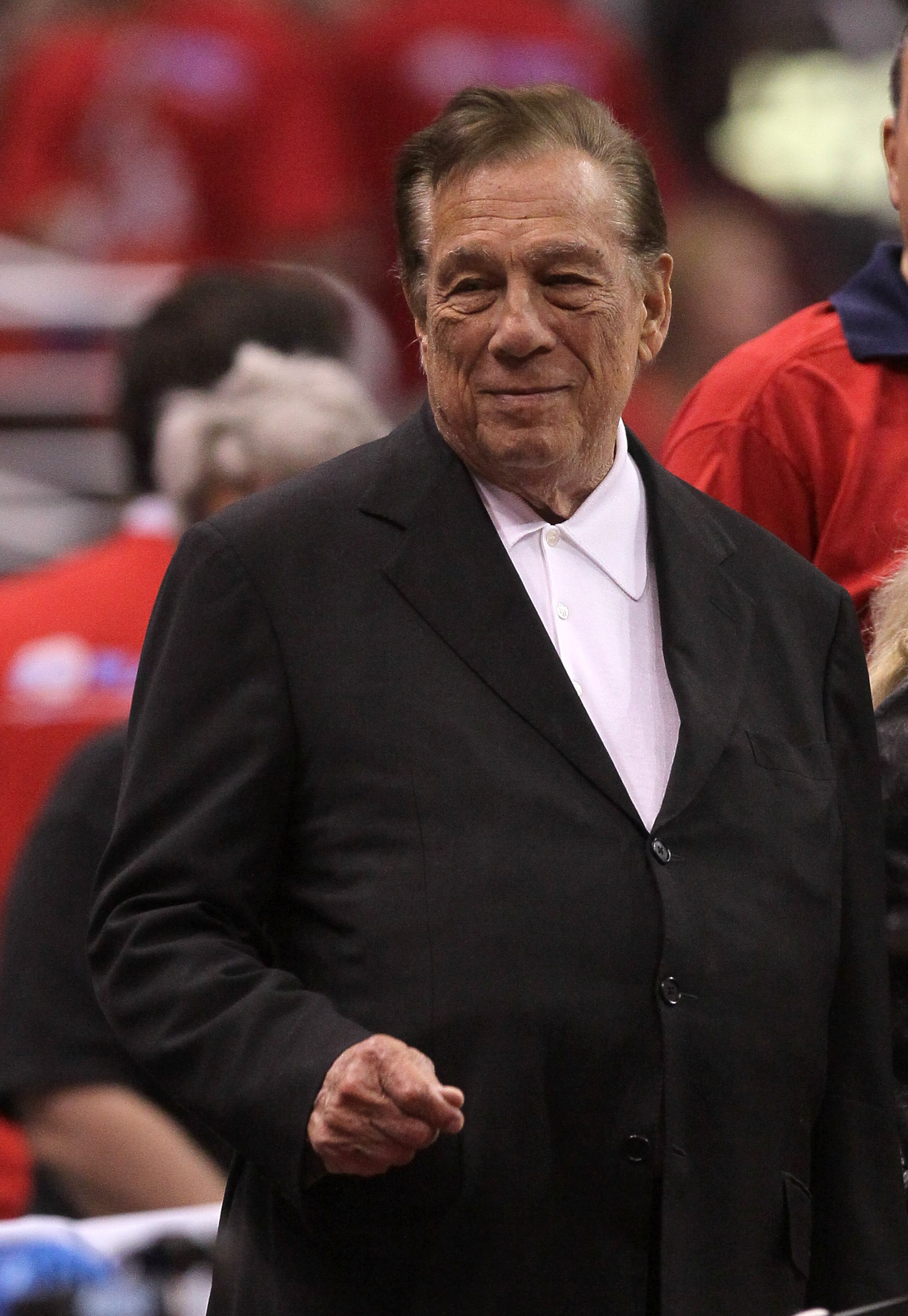 LOS ANGELES, CA - MAY 05: Los Angeles Clippers owner Donald Sterling stands on the sidelines before the game with the Memphis Grizzlies in Game Three of the Western Conference Quarterfinals in the 2012 NBA Playoffs on May 5, 2011 at Staples Center in Lo LOS ANGELES, CA - MAY 05: Los Angeles Clippers owner Donald Sterling stands on the sidelines before the game with the Memphis Grizzlies in Game Three of the Western Conference Quarterfinals in the 2012 NBA Playoffs on May 5, 2011 at Staples Center in Lo