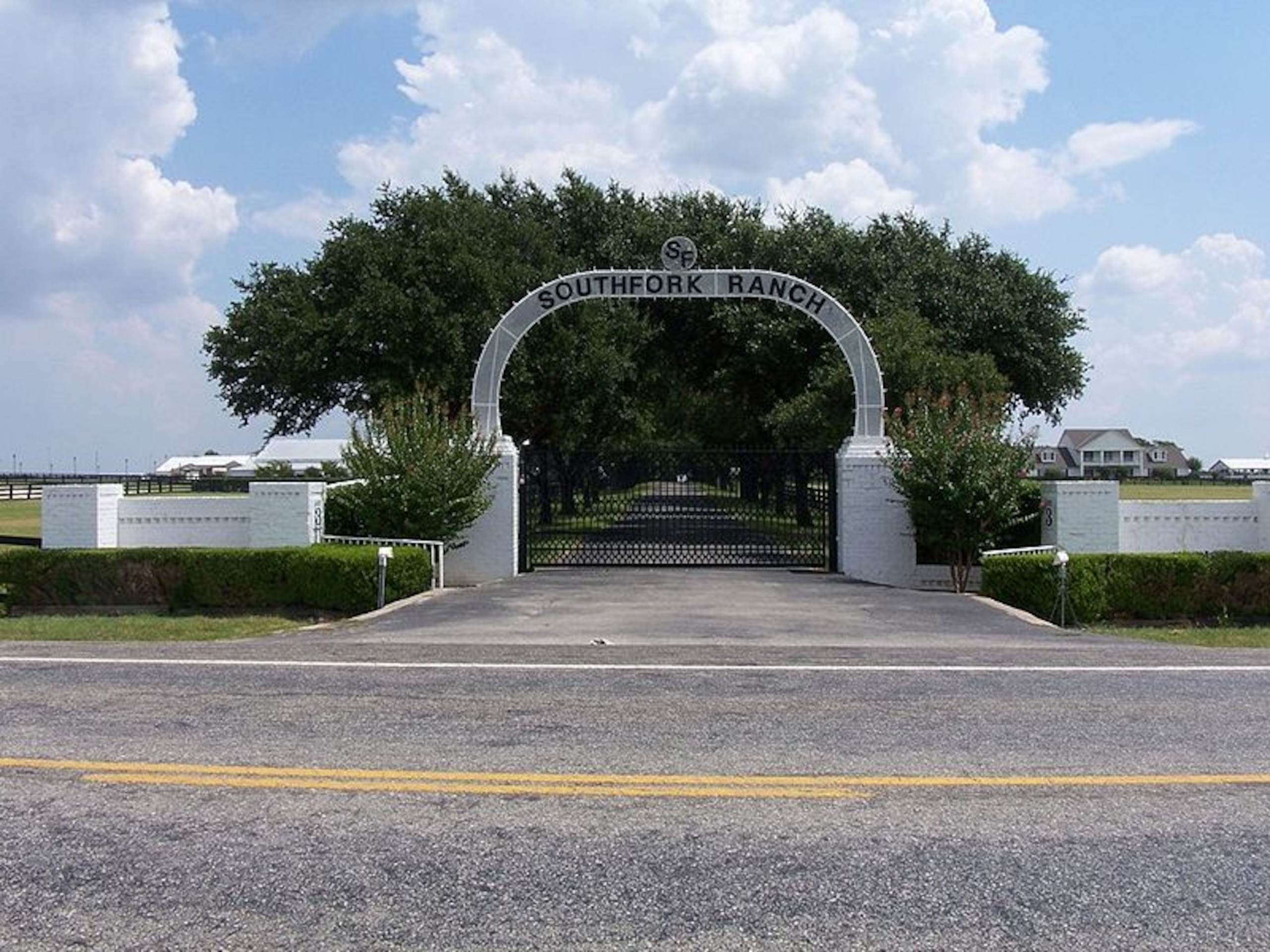 Southforlk Ranch in Plano is the famous home of TV's Ewing family on "Dallas."