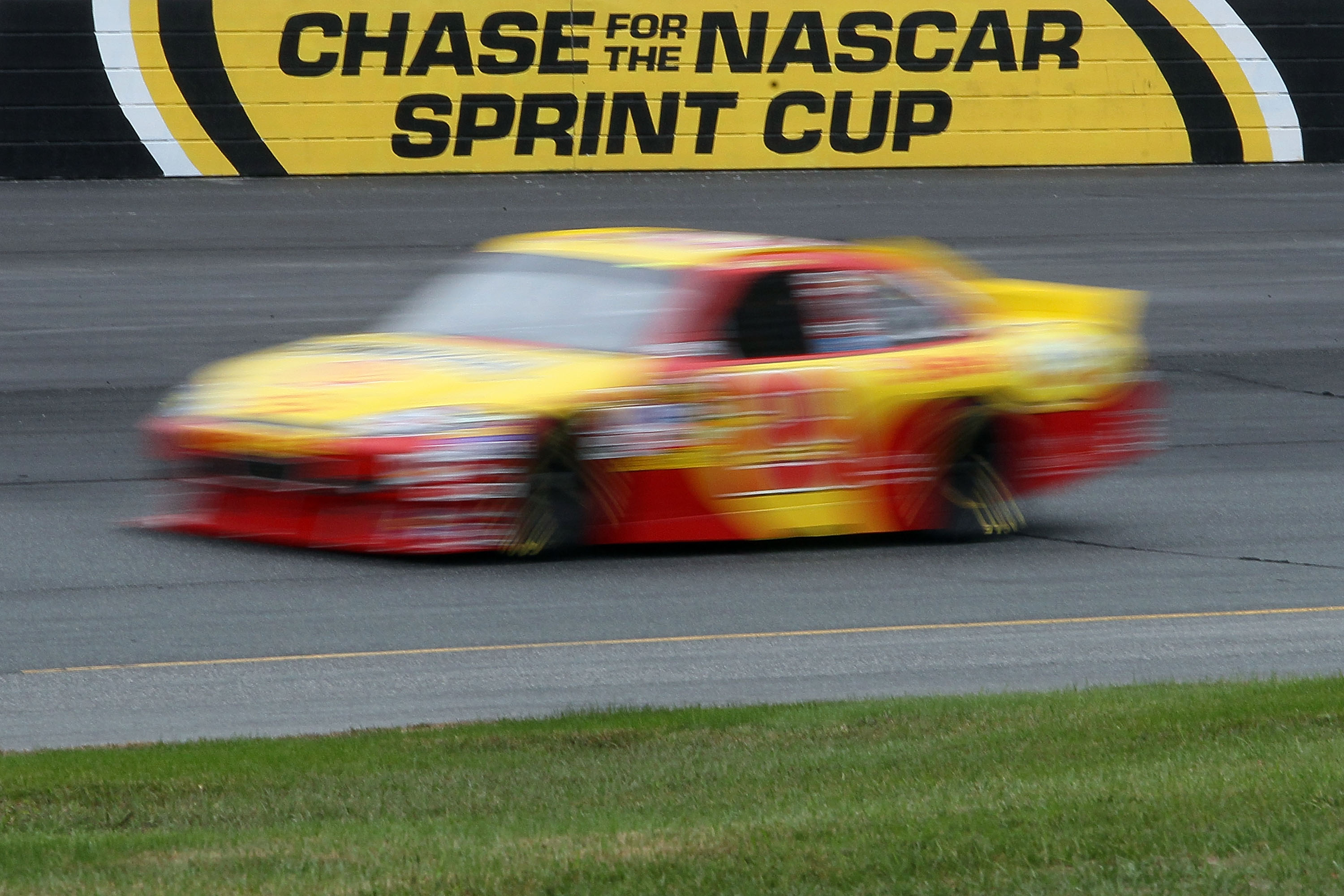 LOUDON, NH - SEPTEMBER 17:  Kevin Harvick, driver of the #29 Shell/Pennzoil Chevrolet, drives on track during practice for the NASCAR Sprint Cup Series Sylvania 300 at New Hampshire Motor Speedway on September 17, 2010 in Loudon, New Hampshire.  (Photo by