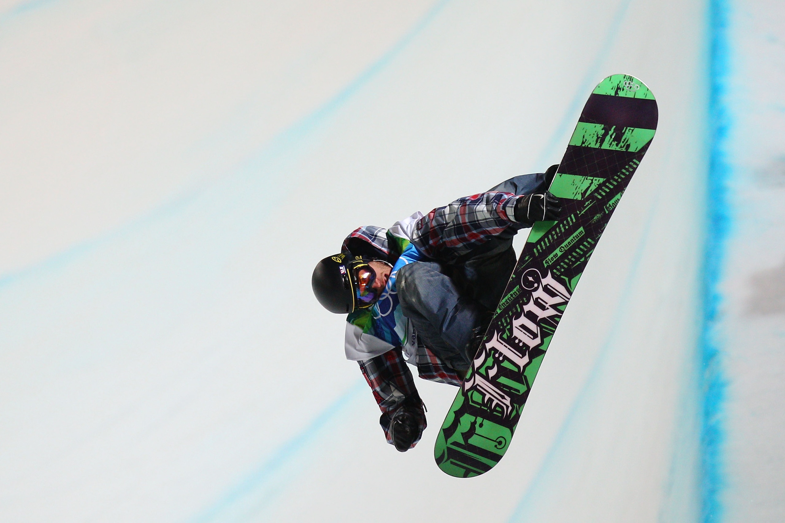 VANCOUVER, BC - FEBRUARY 17:  Scott Lago of The United States competes in the Snowboard Men's Halfpipe on day six of the Vancouver 2010 Winter Olympics at Cypress Snowboard & Ski-Cross Stadium on February 17, 2010 in Vancouver, Canada.  (Photo by Cameron