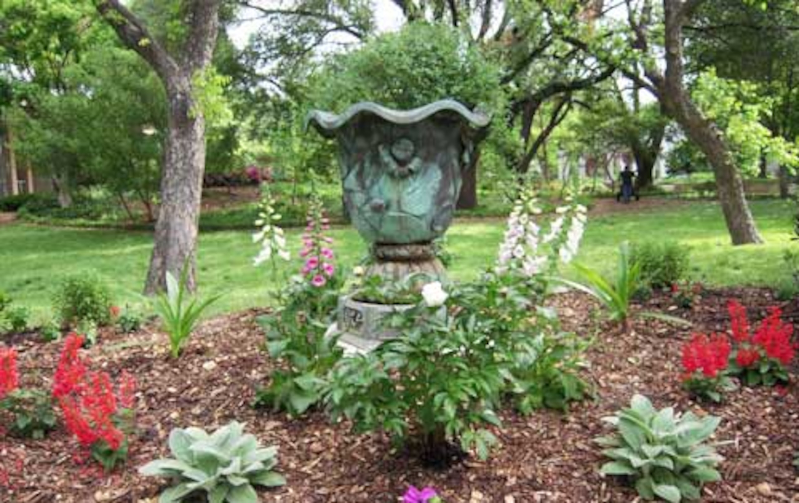 How about a quiet walk through a beautiful garden?