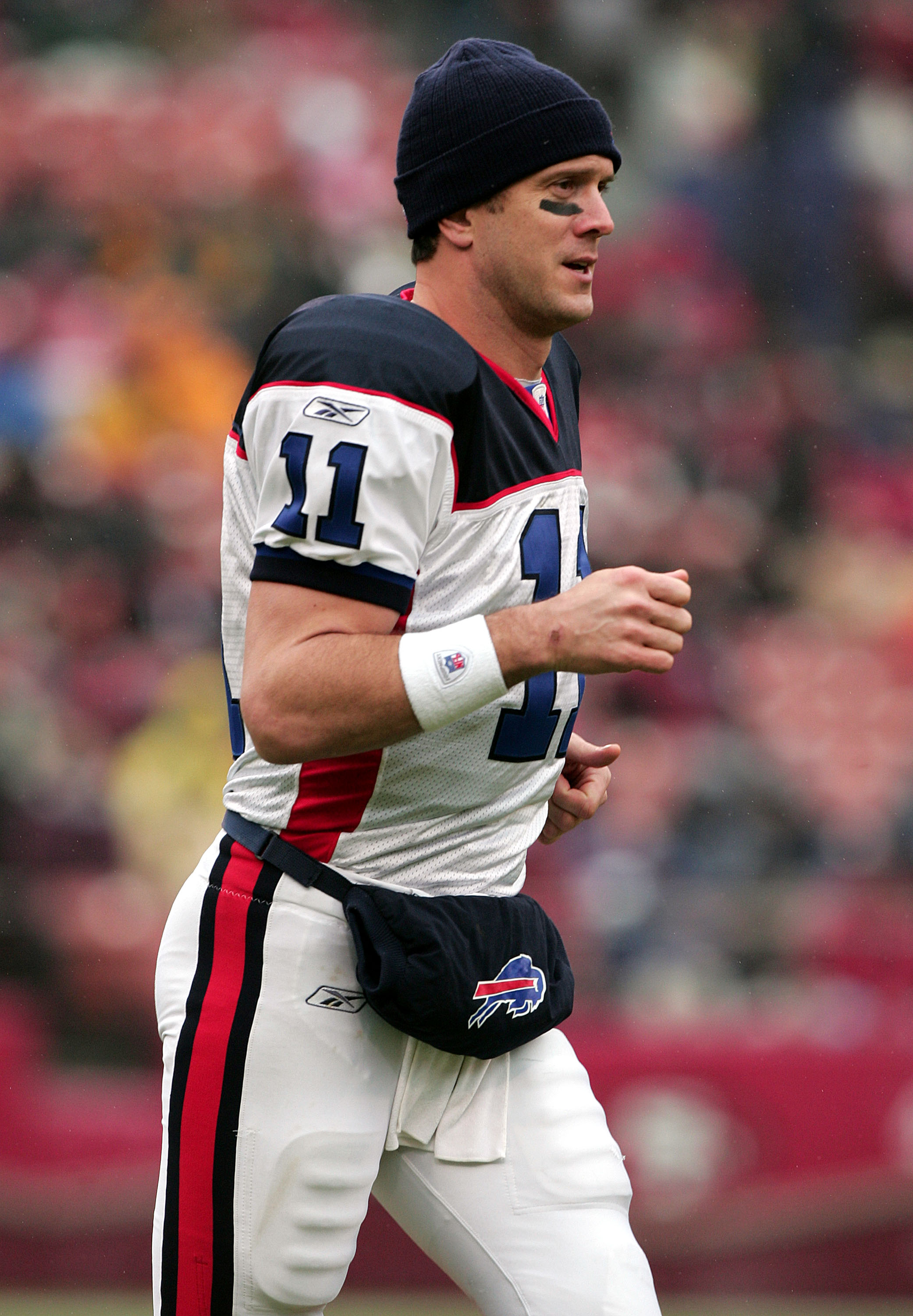 Drew Bledsoe #11 Logo 7 Football Jersey 