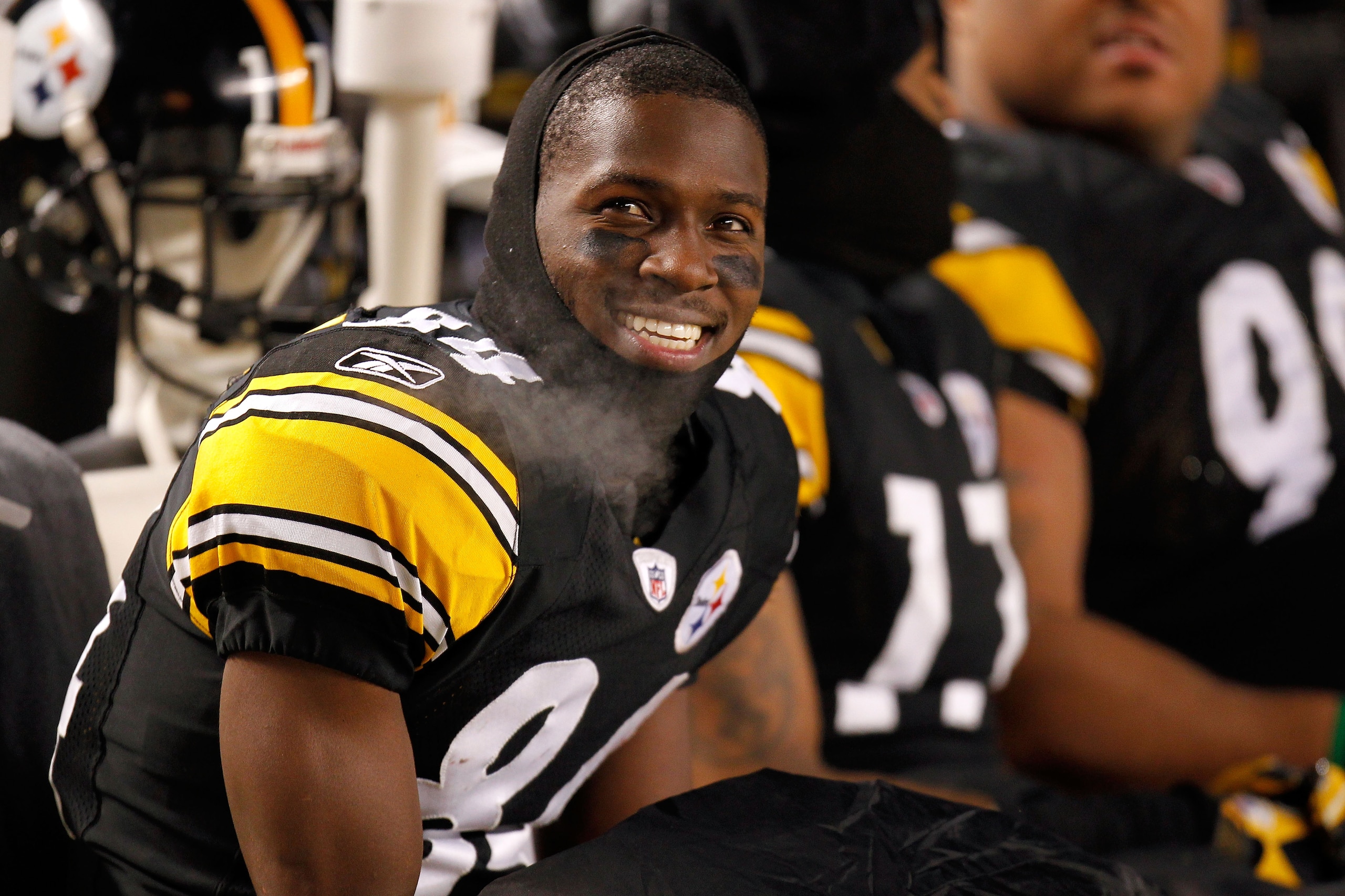 PITTSBURGH, PA - JANUARY 23: Antonio Brown #84 of the Pittsburgh Steelers during the 2011 AFC Championship game at Heinz Field on January 23, 2011 in Pittsburgh, Pennsylvania. (Photo by Gregory Shamus/Getty Images) PITTSBURGH, PA - JANUARY 23: Antonio Brown #84 of the Pittsburgh Steelers during the 2011 AFC Championship game at Heinz Field on January 23, 2011 in Pittsburgh, Pennsylvania. (Photo by Gregory Shamus/Getty Images)