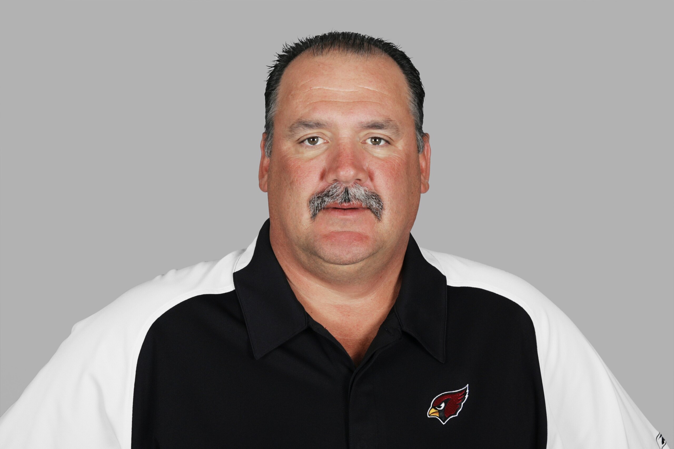 GLENDALE, AZ - 2008:  Russ Grimm of the Arizona Cardinals poses for his 2008 NFL headshot at photo day in Glendale, Arizona.  (Photo by Getty Images)