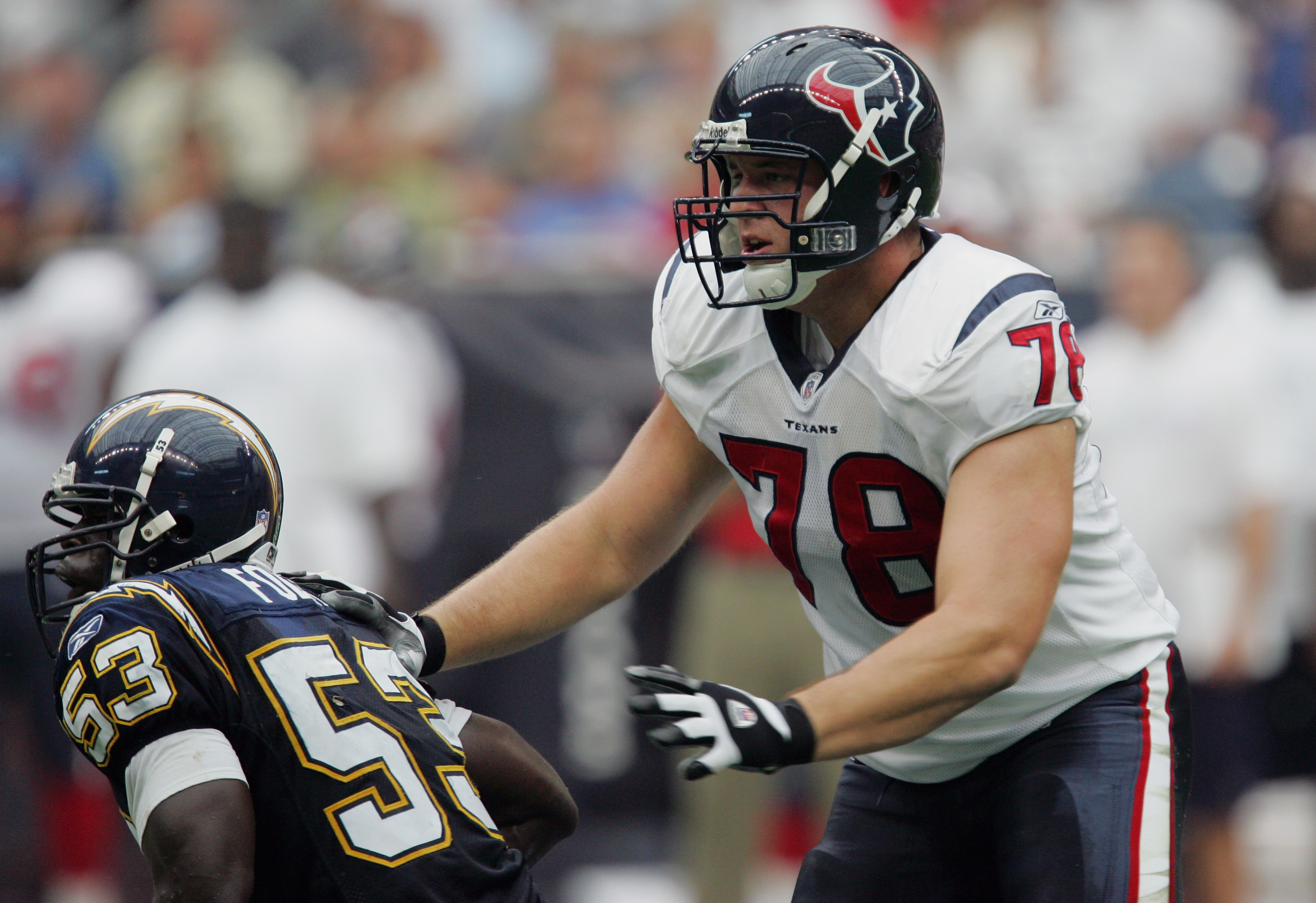 Domanick Davis, Houston Texans vs San Diego Chargers at Reliant