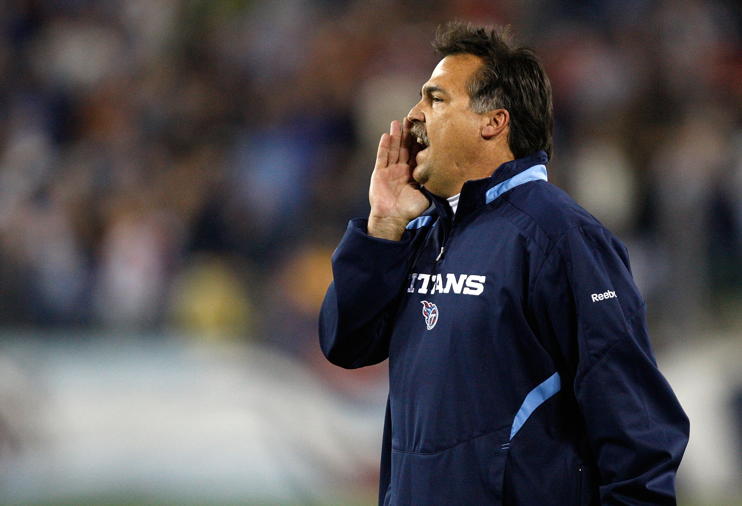NASHVILLE, TN - NOVEMBER 29:  Head coach Jeff Fisher of the Tennessee Titans watches on against the Arizona Cardinals during their game at LP Field on November 29, 2009 in Nashville, Tennessee.  (Photo by Streeter Lecka/Getty Images)