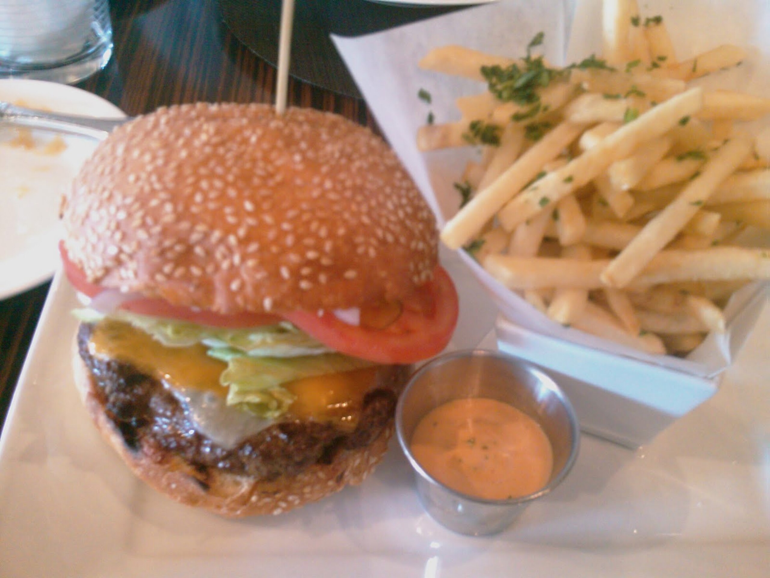 What can I say? I like burgers.