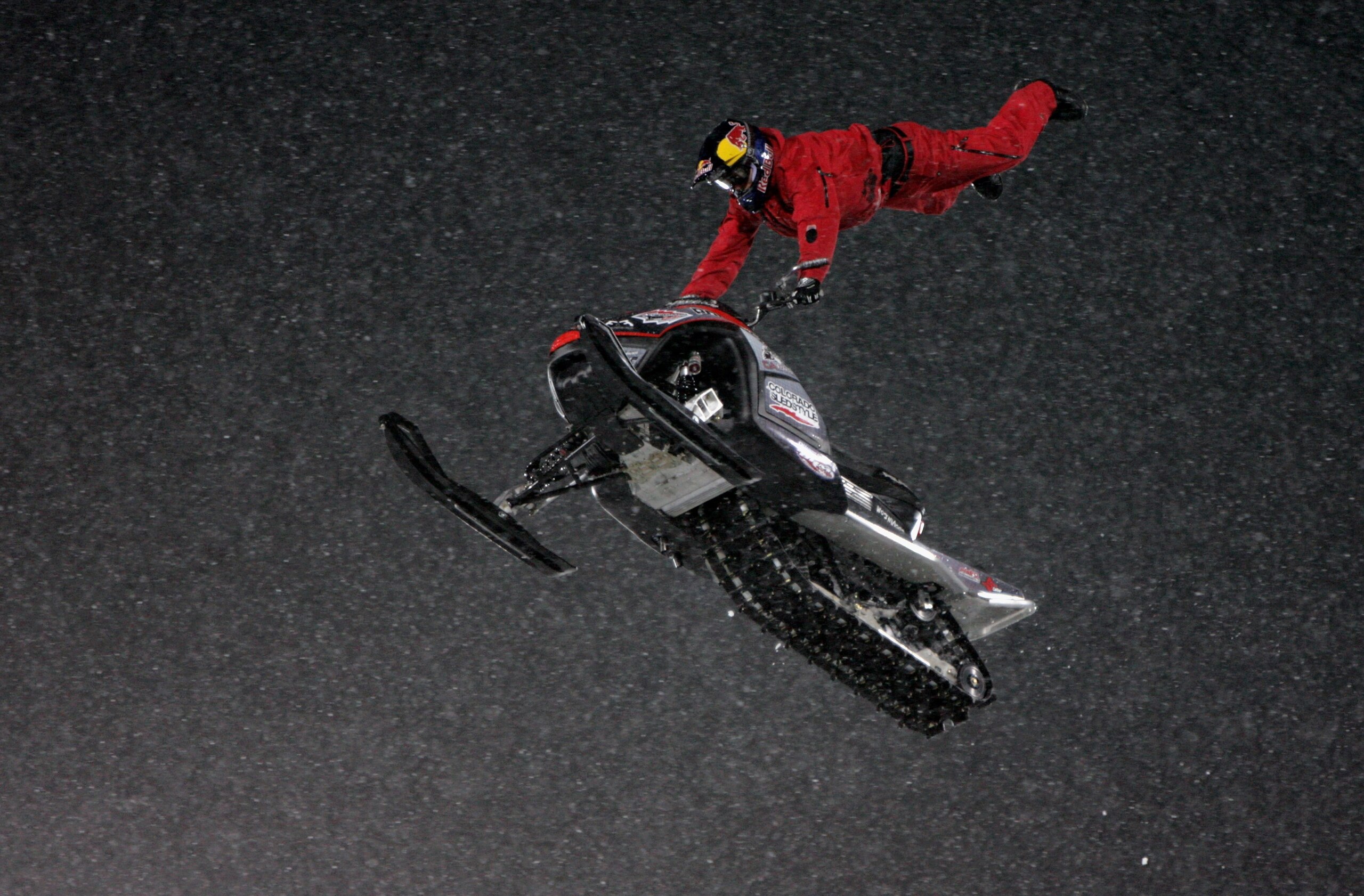ASPEN, CO - JANUARY 25: Daniel Bodin of Malung, Sweden competes enroute to a bronze medal in the Snowmobile Freestyle at Winter X Games 13 on Buttermilk Mountain on January 25, 2009 in Aspen, Colorado. (Photo by Doug Pensinger/Getty Images) ASPEN, CO - JANUARY 25: Daniel Bodin of Malung, Sweden competes enroute to a bronze medal in the Snowmobile Freestyle at Winter X Games 13 on Buttermilk Mountain on January 25, 2009 in Aspen, Colorado. (Photo by Doug Pensinger/Getty Images)