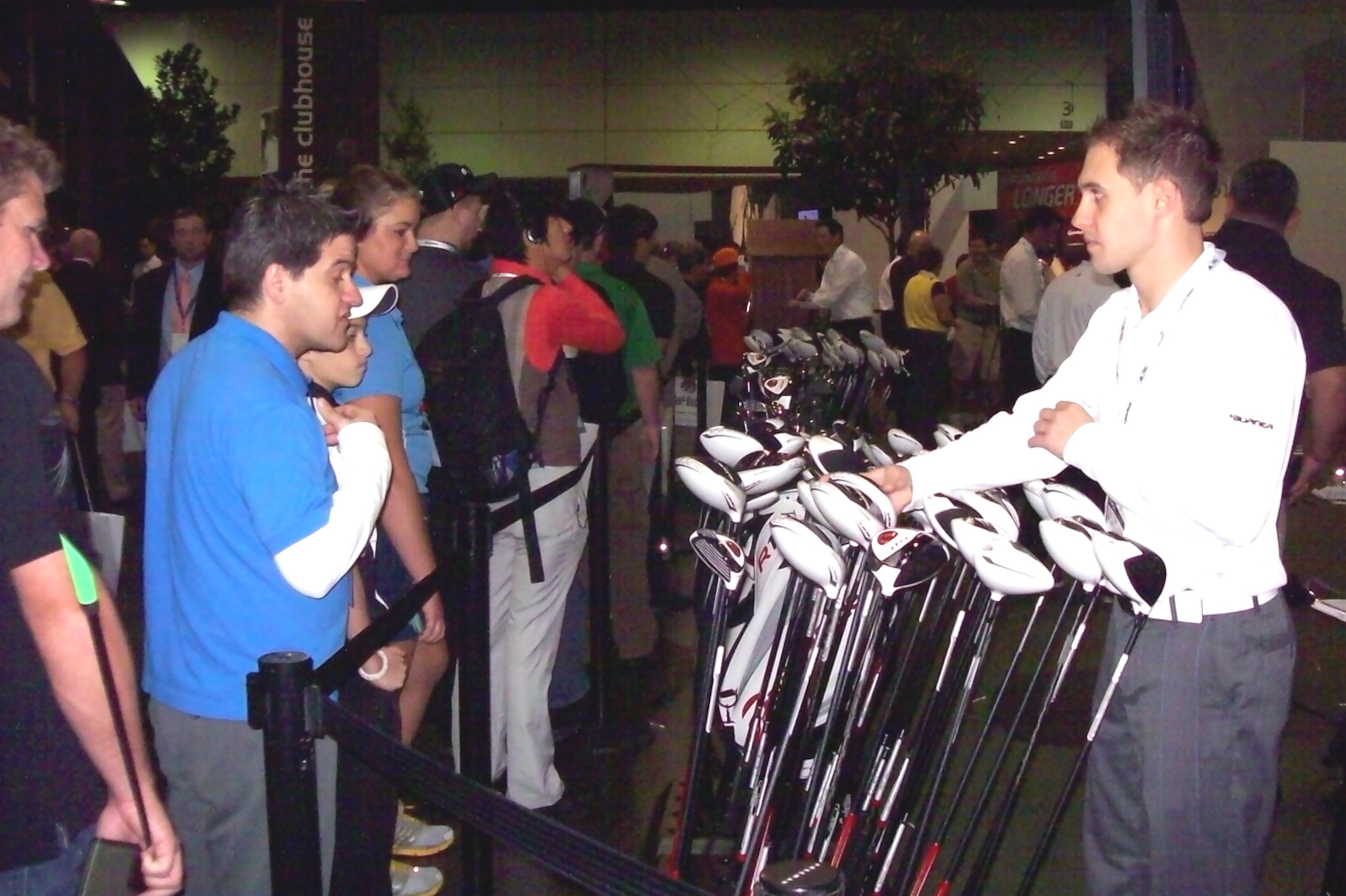 Line to try the TaylorMade "White" driver