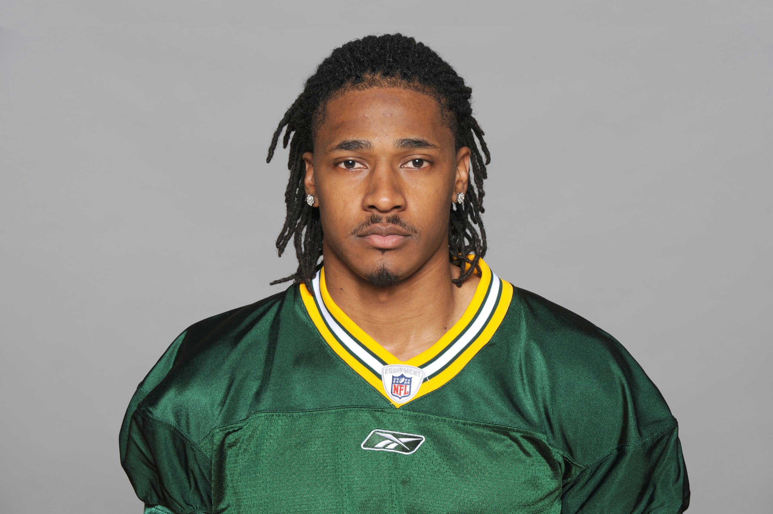 GREEN BAY, WI - 2009: Tramon Williams of the Green Bay Packers poses for his 2009 NFL headshot at photo day in Green Bay, Wisconsin. (Photo by NFL Photos) GREEN BAY, WI - 2009: Tramon Williams of the Green Bay Packers poses for his 2009 NFL headshot at photo day in Green Bay, Wisconsin. (Photo by NFL Photos)
