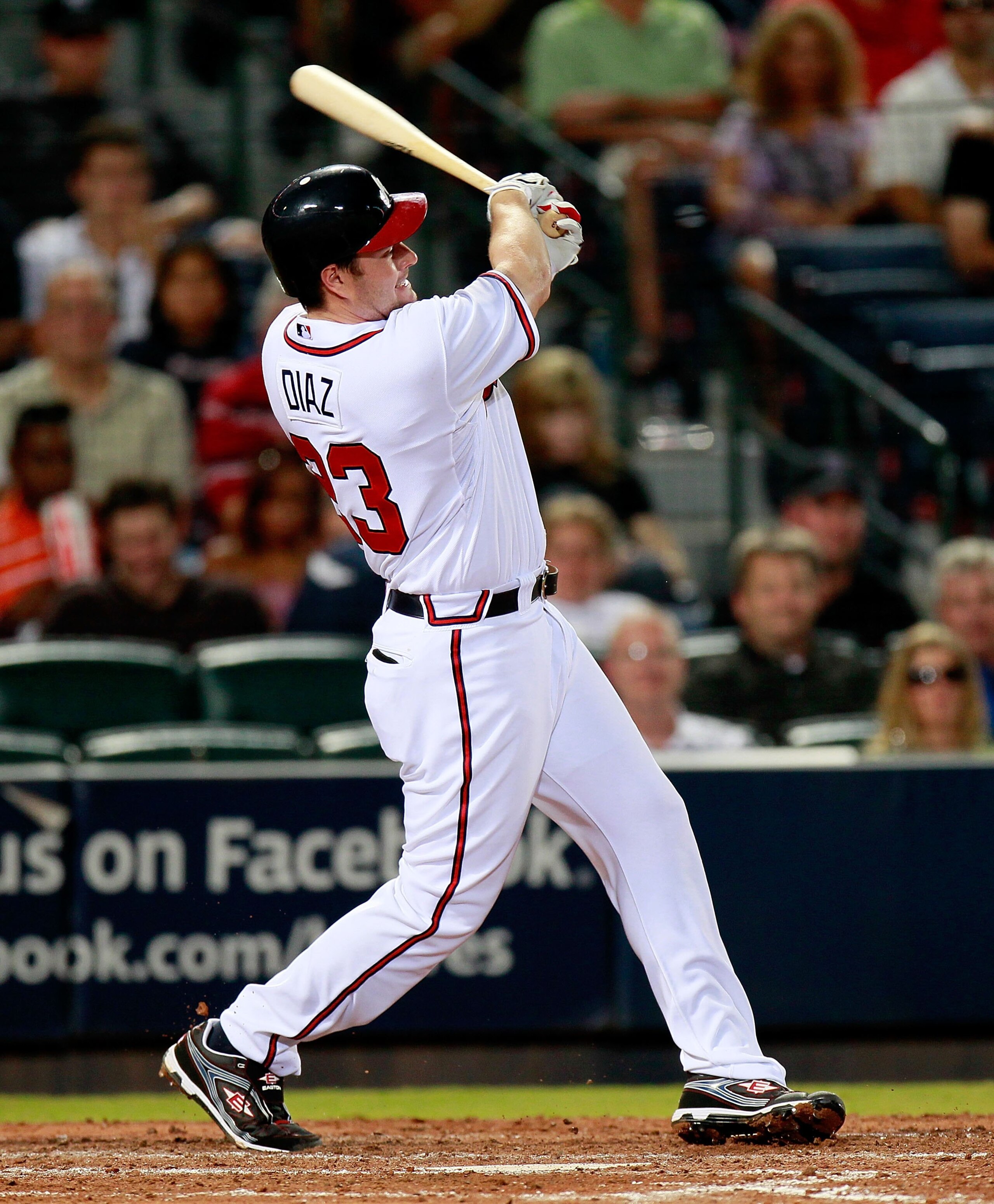 ATLANTA - AUGUST 31:  Matt Diaz #23 of the Atlanta Braves against the New York Mets at Turner Field on August 31, 2010 in Atlanta, Georgia.  (Photo by Kevin C. Cox/Getty Images)