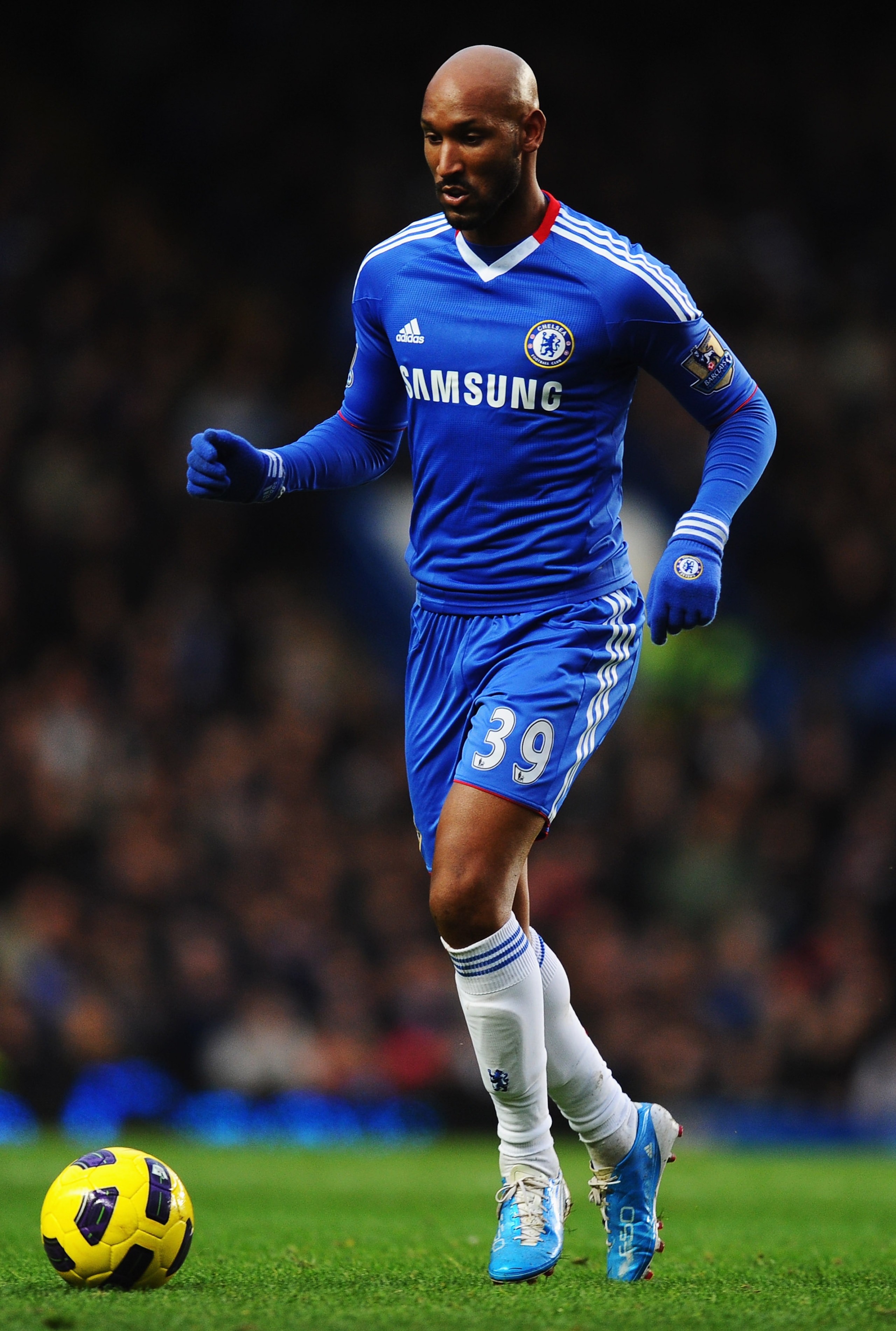 LONDON, ENGLAND - JANUARY 15: Nicolas Anelka of Chelsea in action during the Barclays Premier League match between Chelsea and Blackburn Rovers at Stamford Bridge on January 15, 2011 in London, England. (Photo by Mike Hewitt/Getty Images) LONDON, ENGLAND - JANUARY 15: Nicolas Anelka of Chelsea in action during the Barclays Premier League match between Chelsea and Blackburn Rovers at Stamford Bridge on January 15, 2011 in London, England. (Photo by Mike Hewitt/Getty Images)