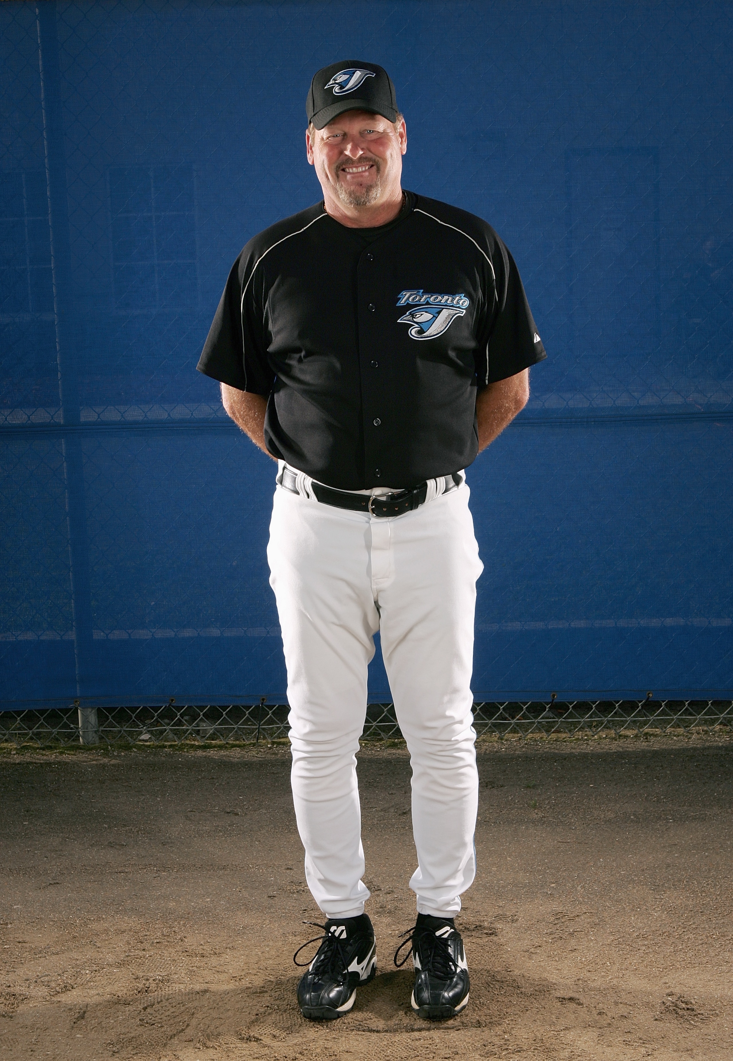 DUNEDIN, FL - FEBRUARY 25:  Ernie Whitt of the Blue Jays poses for a portrait during the Toronto Blue Jays Photo Day at the Bobby Mattick Training Center on February 25, 2006 in Dunedin, Florida. (Photo by Nick Laham/Getty Images)