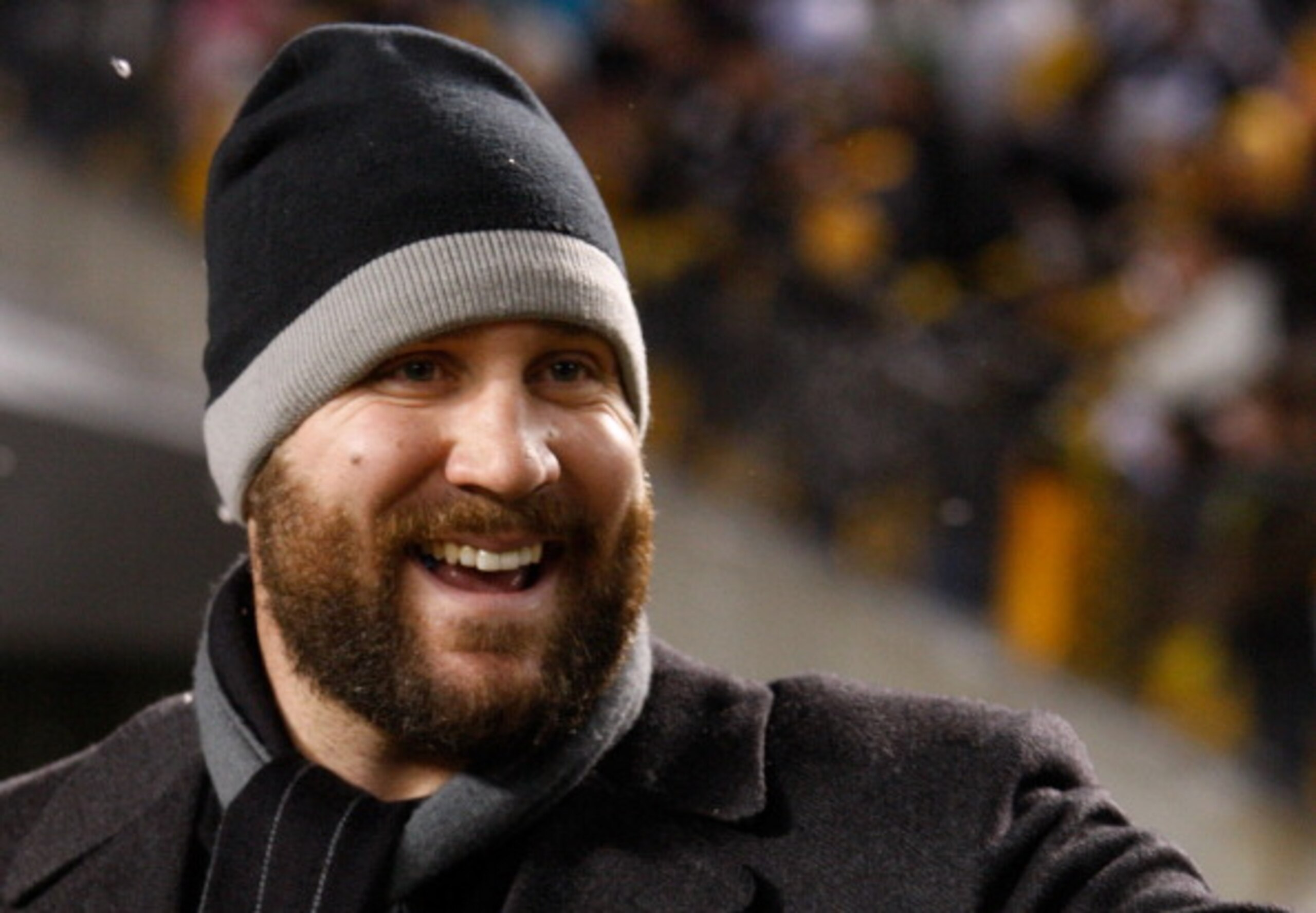PITTSBURGH - JANUARY 28: Ben Roethlisberger #7 of the Pittsburgh Steelers walks to the stage during the Super Bowl XLV Pep Rally on January 28, 2011 at Heinz Field in Pittsburgh, Pennsylvania. (Photo by Jared Wickerham/Getty Images) PITTSBURGH - JANUARY 28: Ben Roethlisberger #7 of the Pittsburgh Steelers walks to the stage during the Super Bowl XLV Pep Rally on January 28, 2011 at Heinz Field in Pittsburgh, Pennsylvania. (Photo by Jared Wickerham/Getty Images)