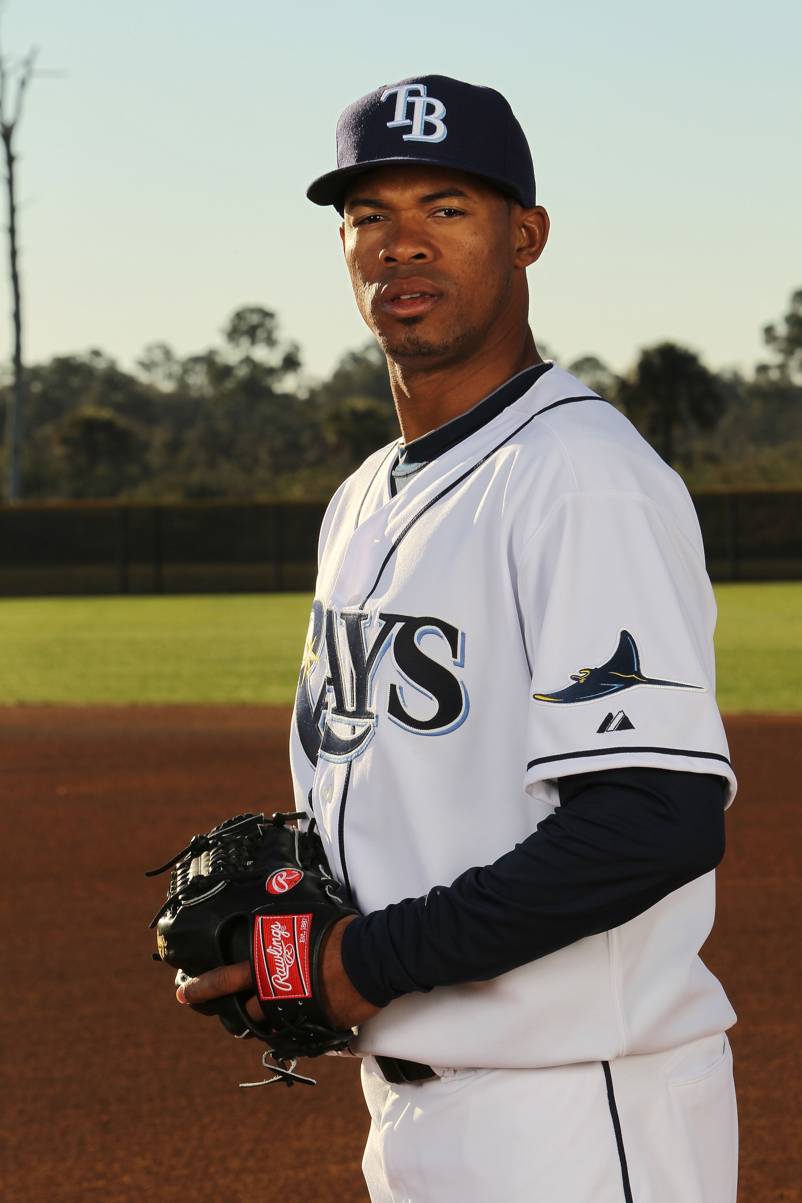 PORT CHARLOTTE, FL - FEBRUARY 26:  Richard De Los Santos #72 of the Tampa Bay Rays poses for a photo during Spring Training Media Photo Day at Charlotte County Sports Park on February 26, 2010 in Port Charlotte, Florida.  (Photo by Nick Laham/Getty Images