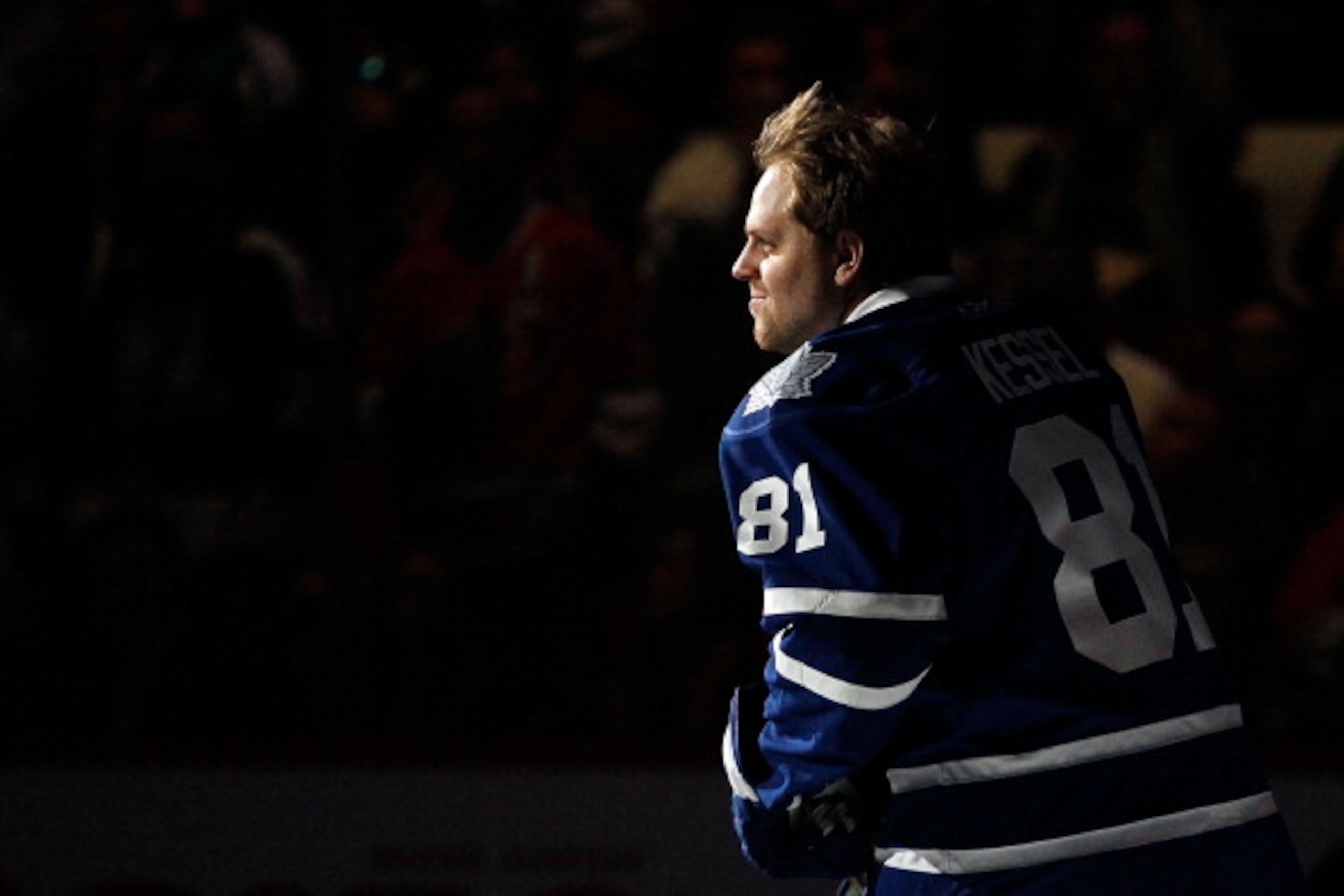 RALEIGH, NC - JANUARY 29: Phil Kessel #81 of the Toronto Maple Leafs is introduced during the Honda NHL SuperSkills competition part of 2011 NHL All-Star Weekend at the RBC Center on January 29, 2011 in Raleigh, North Carolina. (Photo by Kevin C. Cox/Ge RALEIGH, NC - JANUARY 29: Phil Kessel #81 of the Toronto Maple Leafs is introduced during the Honda NHL SuperSkills competition part of 2011 NHL All-Star Weekend at the RBC Center on January 29, 2011 in Raleigh, North Carolina. (Photo by Kevin C. Cox/Ge
