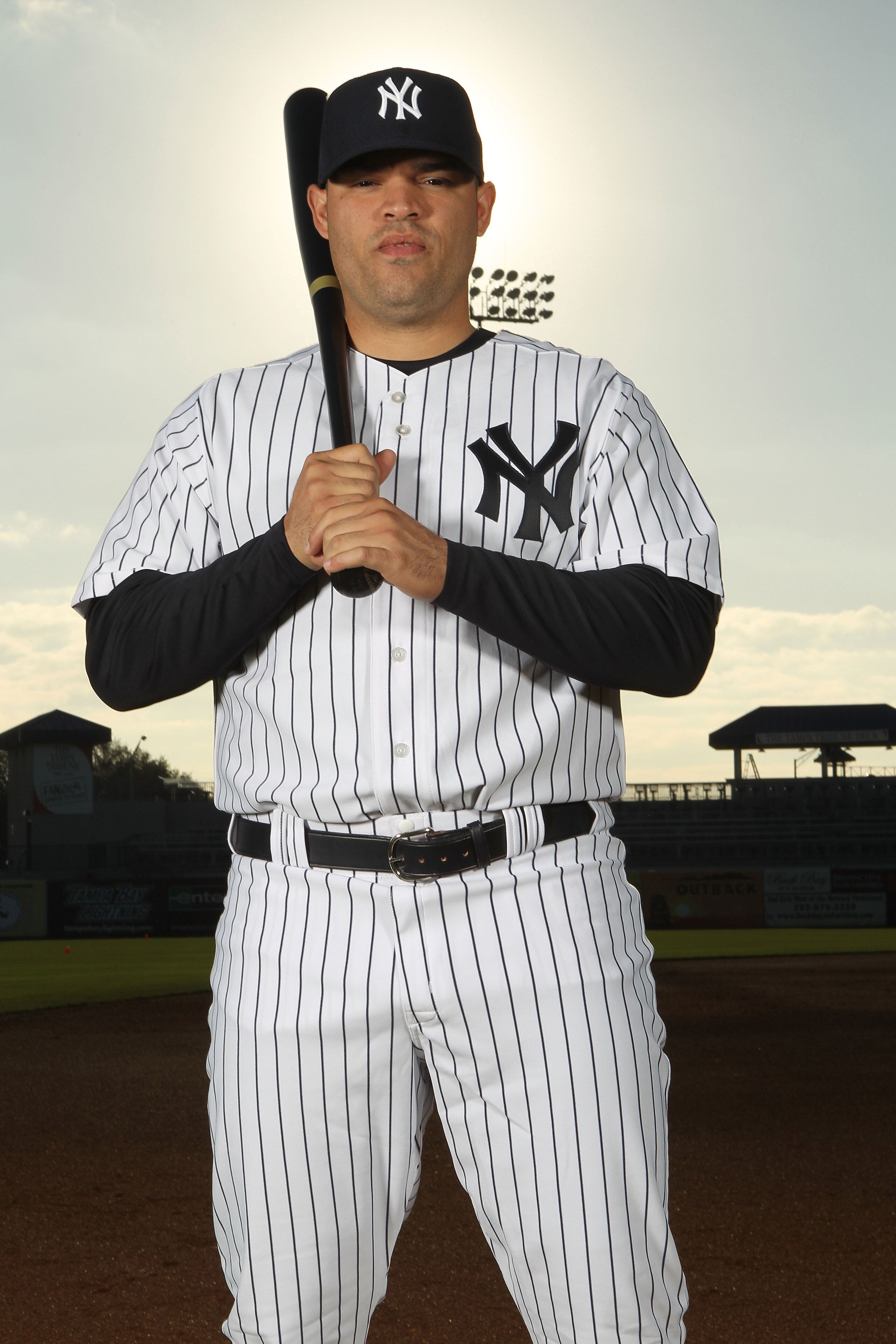 TAMPA, FL - FEBRUARY 25:  Jorge Vazquez #95 of the New York Yankees poses for a photo during Spring Training Media Photo Day at George M. Steinbrenner Field on February 25, 2010 in Tampa, Florida.  (Photo by Nick Laham/Getty Images)