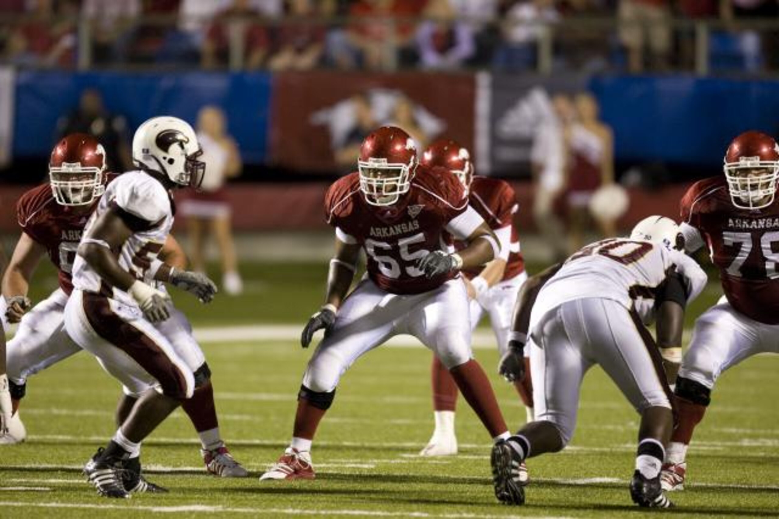 Arkansas OG DeMarcus Love