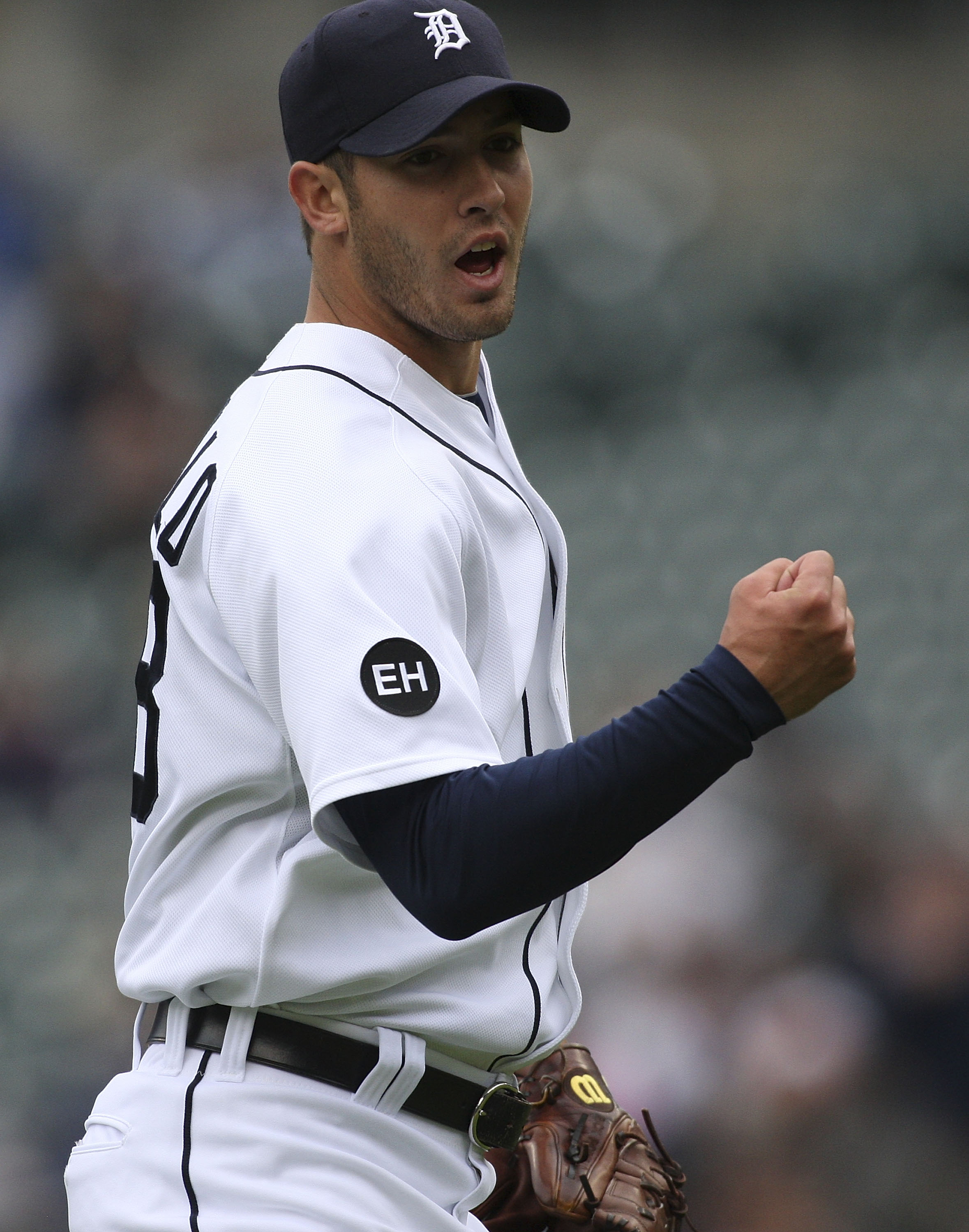 MLB Detroit Tigers #48 Rick Porcello White Jersey