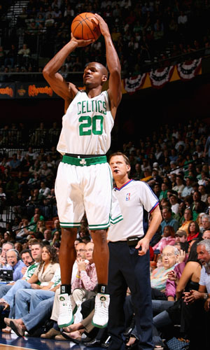 NBA TV on X: Ray Allen and Rondo came to play ☘️ Celtics vs