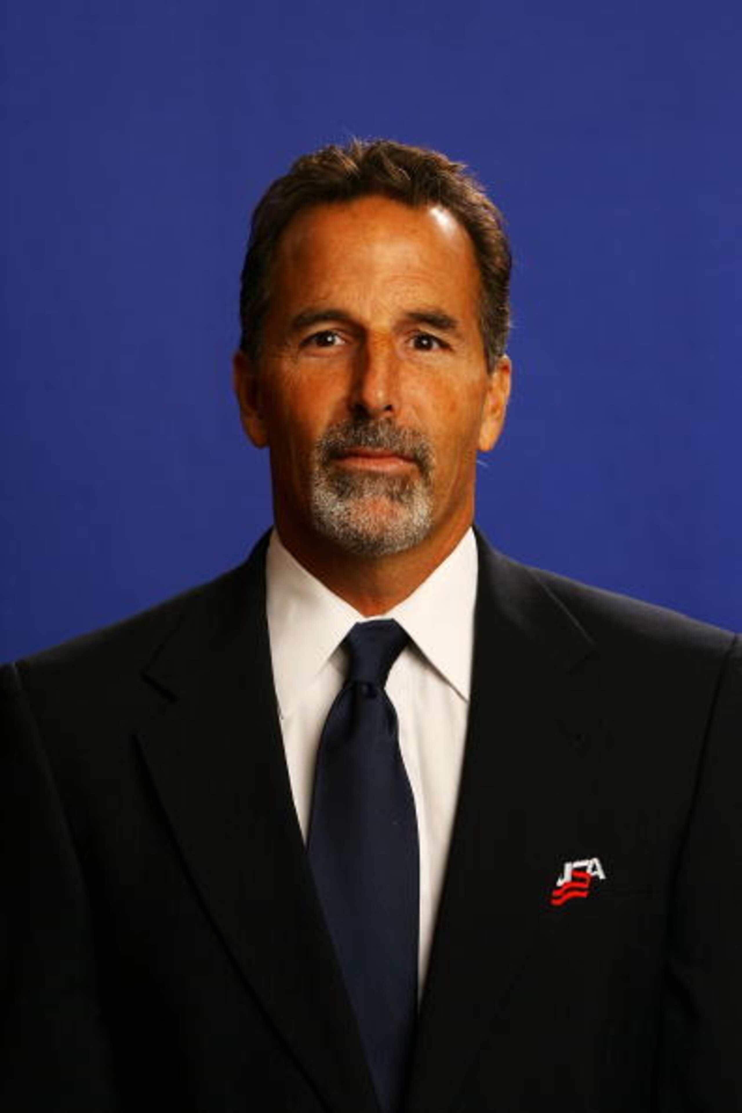 WOODRIDGE, IL - AUGUST 19:  Assistant Coach John Tortorella  poses for a portrait during the USA Olympic Men's Ice Hockey Orientation Camp on August 19, 2009 at Seven Bridges Ice Arena in Woodridge, Illinois.  (Photo by Jamie Squire/Getty Images)