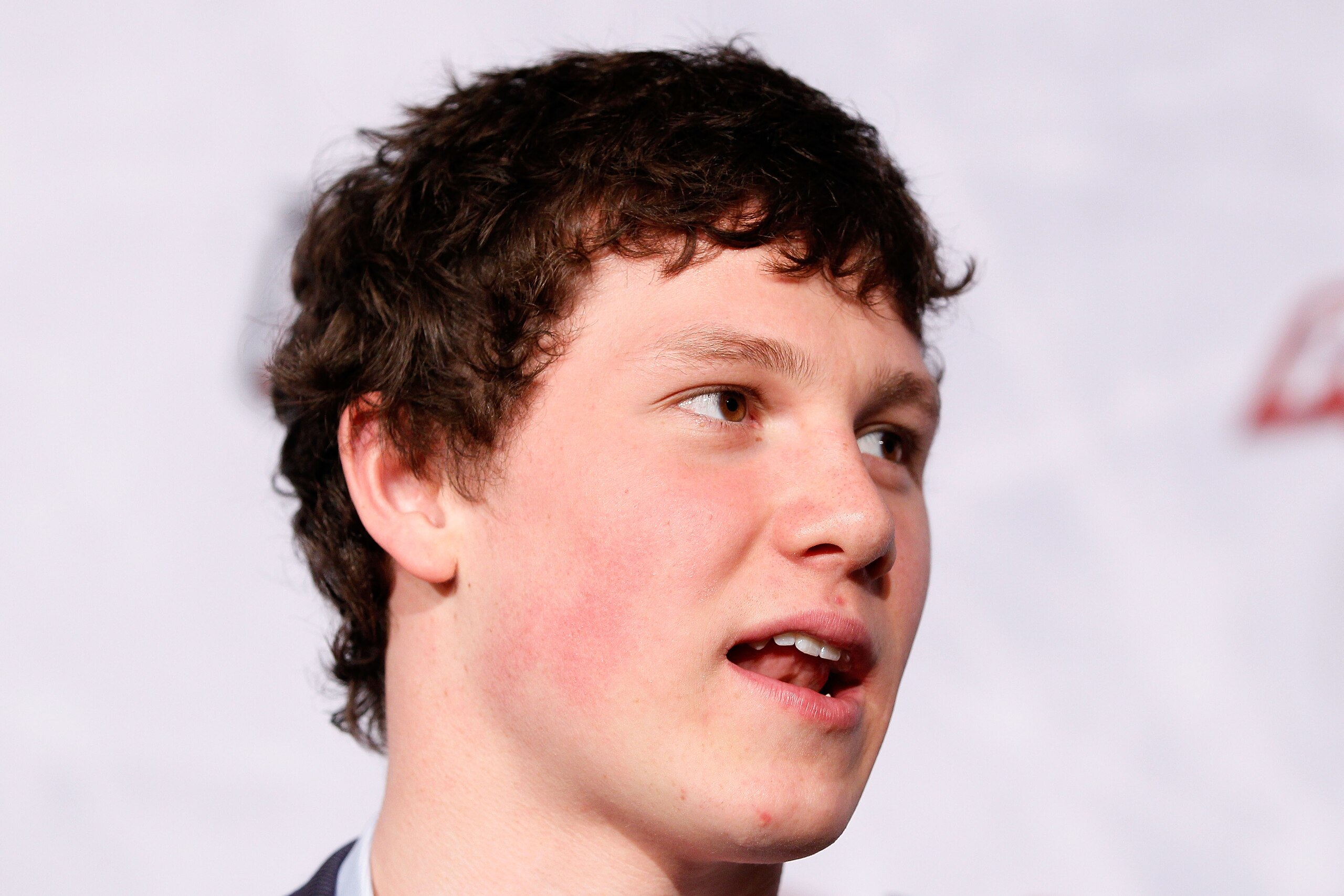 RALEIGH, NC - JANUARY 28:  Jeff Skinner of the Carolina Hurricanes answers questions during NHL All Star Player Media Availability apart of the 2011 NHL All-Star Weekend at the Raleigh Convention Center on January 28, 2011 in Raleigh, North Carolina.  (Ph
