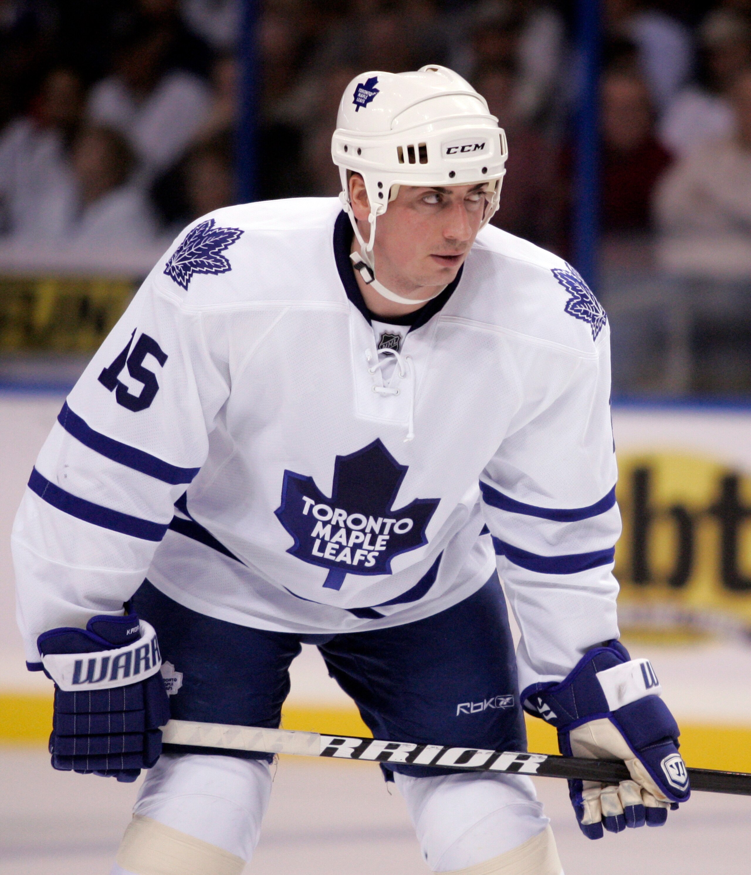 TAMPA, FL - JANUARY 25: Tomas Kaberle #15 of the Toronto Maple Leafs skates against the Tampa Bay Lightning at St. Pete Times Forum on January 25, 2011 in Tampa, Florida. The Lightning defeated the Leafs 2-0. (Photo by Justin K. Aller/Getty Images)