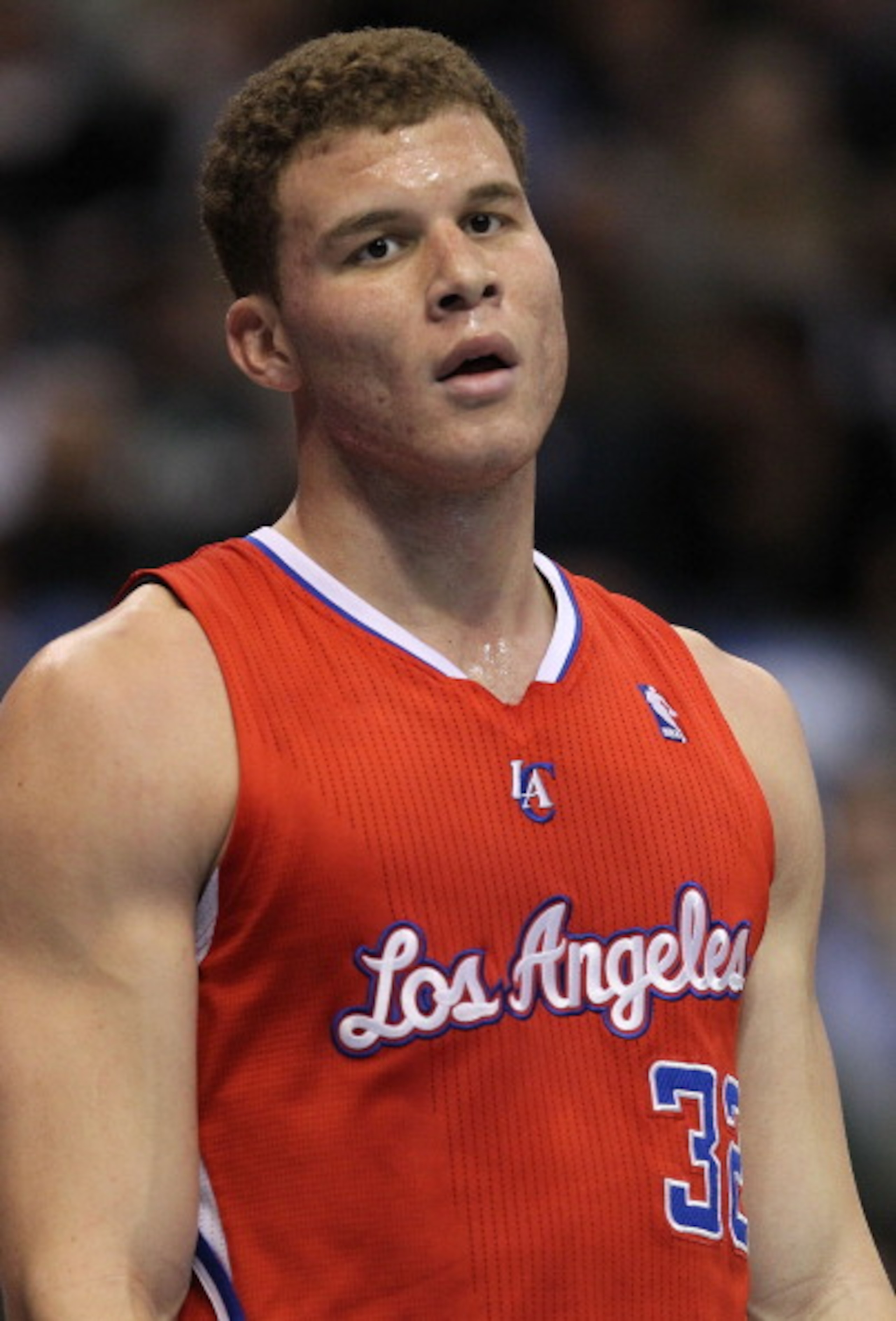 DALLAS, TX - JANUARY 25:  Forward Blake Griffin #32 of the Los Angeles Clippers during play against the Dallas Mavericks at American Airlines Center on January 25, 2011 in Dallas, Texas.  NOTE TO USER: User expressly acknowledges and agrees that, by downl