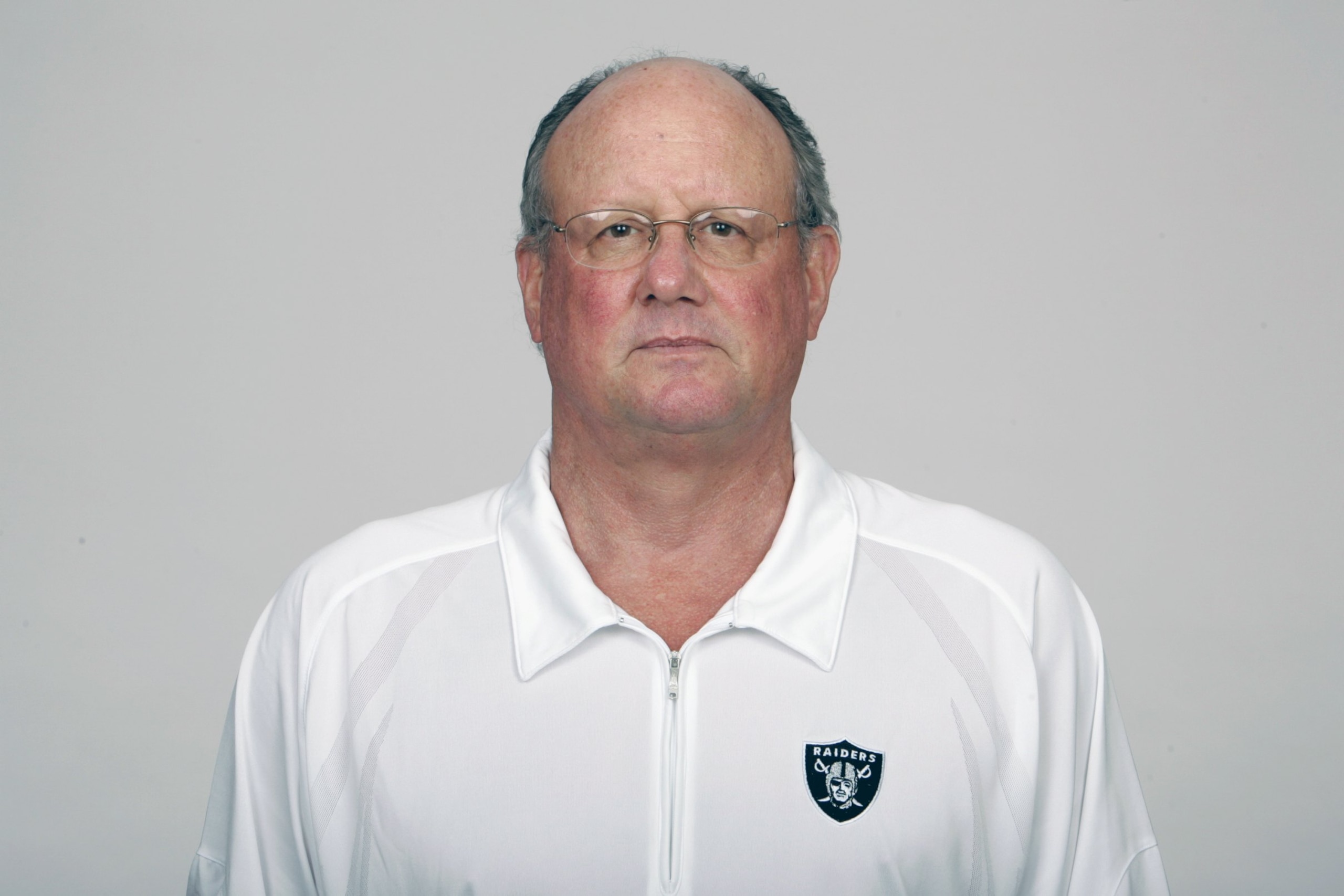 OAKLAND, CA - 2009: Paul Hackett of the Oakland Raiders poses for his 2009 NFL headshot at photo day in Oakland, California. (Photo by NFL Photos) OAKLAND, CA - 2009: Paul Hackett of the Oakland Raiders poses for his 2009 NFL headshot at photo day in Oakland, California. (Photo by NFL Photos)