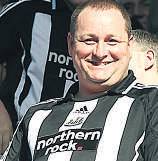Owner Mike Ashley is happy to have picked up such a high price for his prize asset