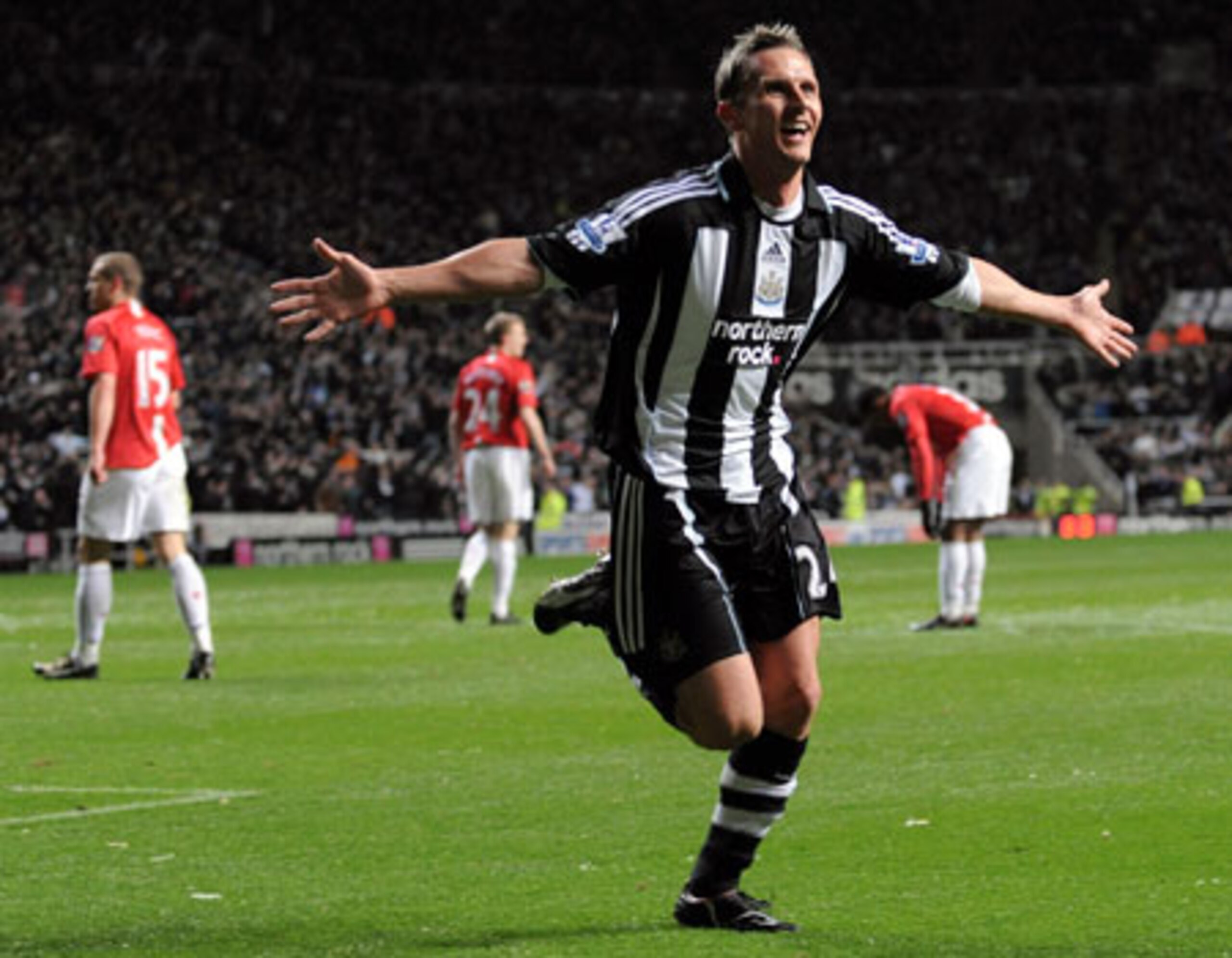 Peter Lovenkrands celebrates the prospect of more game time.