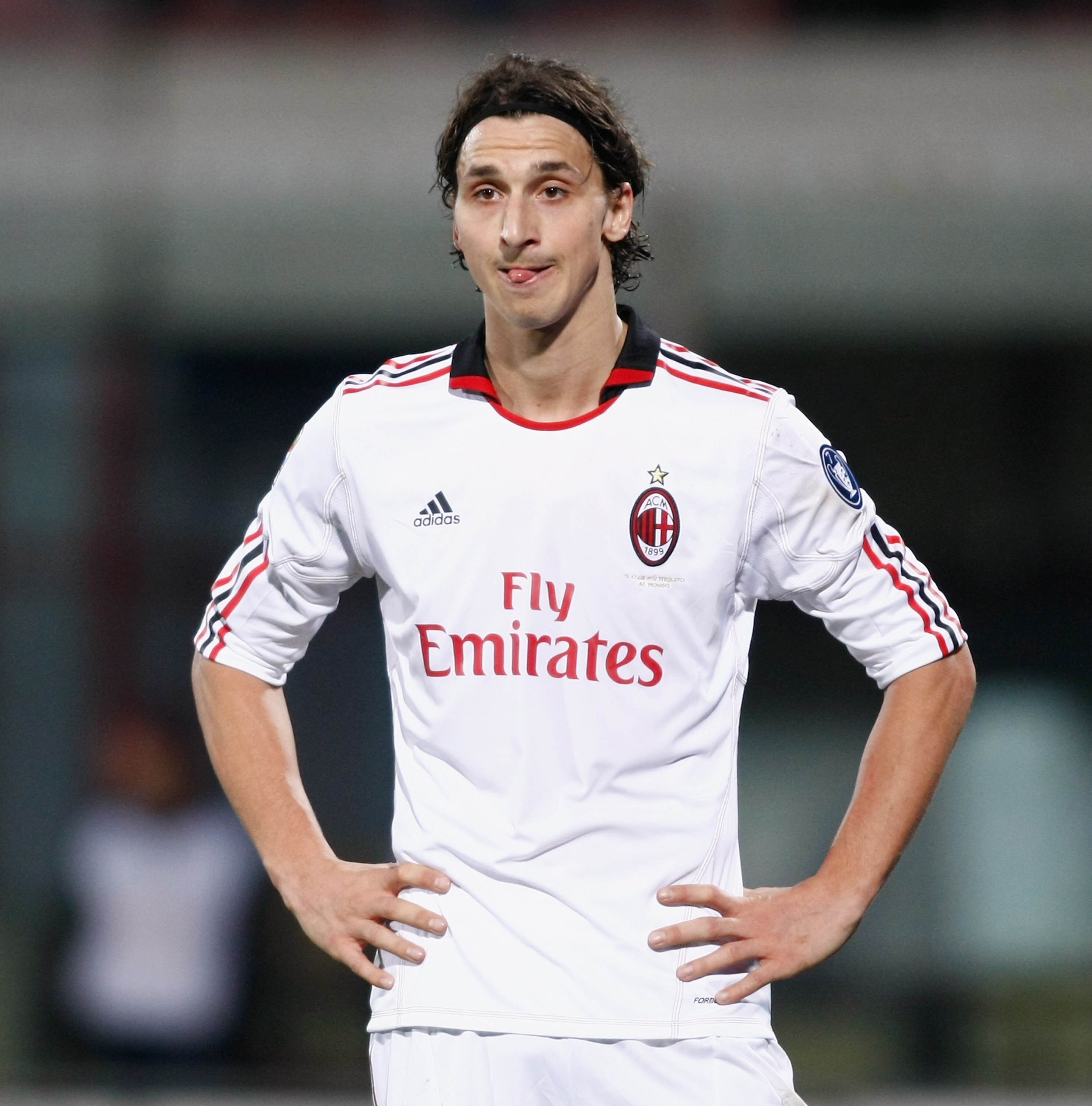 CATANIA, ITALY - JANUARY 29:  Zlatan Ibrehimovic of Milan during the Serie A match between Catania Calcio and AC Milan at Stadio Angelo Massimino on January 29, 2011 in Catania, Italy.  (Photo by Maurizio Lagana/Getty Images)