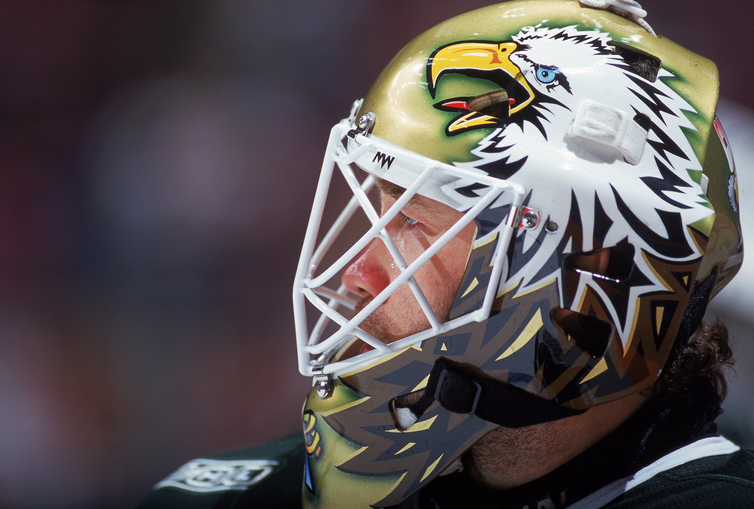 15 Mar 2000: Goal Keeper Ed Belfour #20 of the Dallas Stars looks on the ice during a game against the New Jersey Devils at the Continental Airlines Arena in East Rutherford, New Jersey. The Stars defeated the Devils 3-2. 15 Mar 2000: Goal Keeper Ed Belfour #20 of the Dallas Stars looks on the ice during a game against the New Jersey Devils at the Continental Airlines Arena in East Rutherford, New Jersey. The Stars defeated the Devils 3-2.